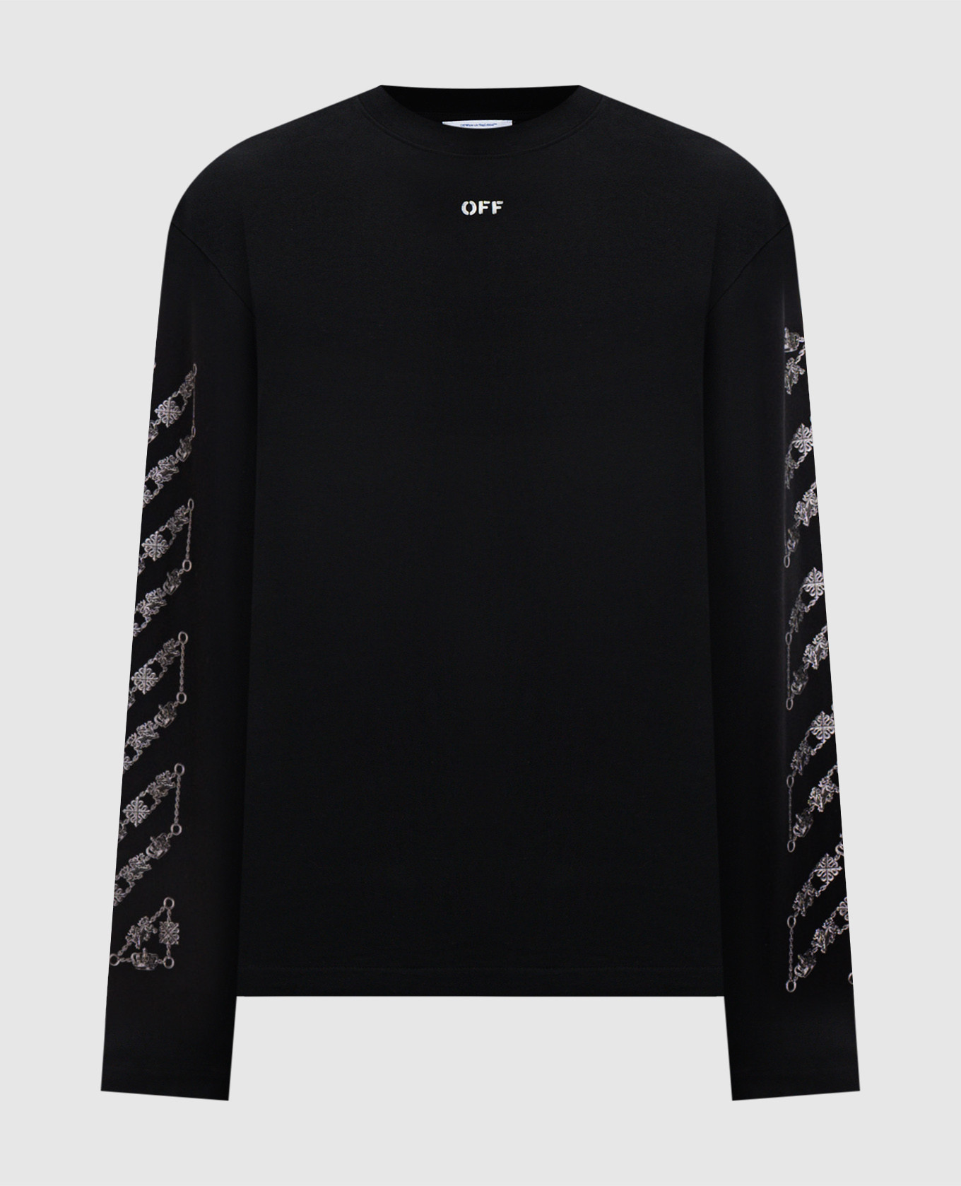 Black longsleeve Chain Arrow Diagonal Off-White
Black longsleeve Chain Arrow Diagonal Off-White