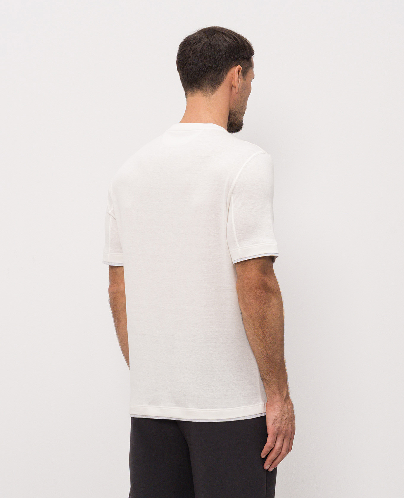 Ivory linen T-shirt Brunello Cucinelli, Beige
Ivory linen T-shirt Brunello Cucinelli, Beige