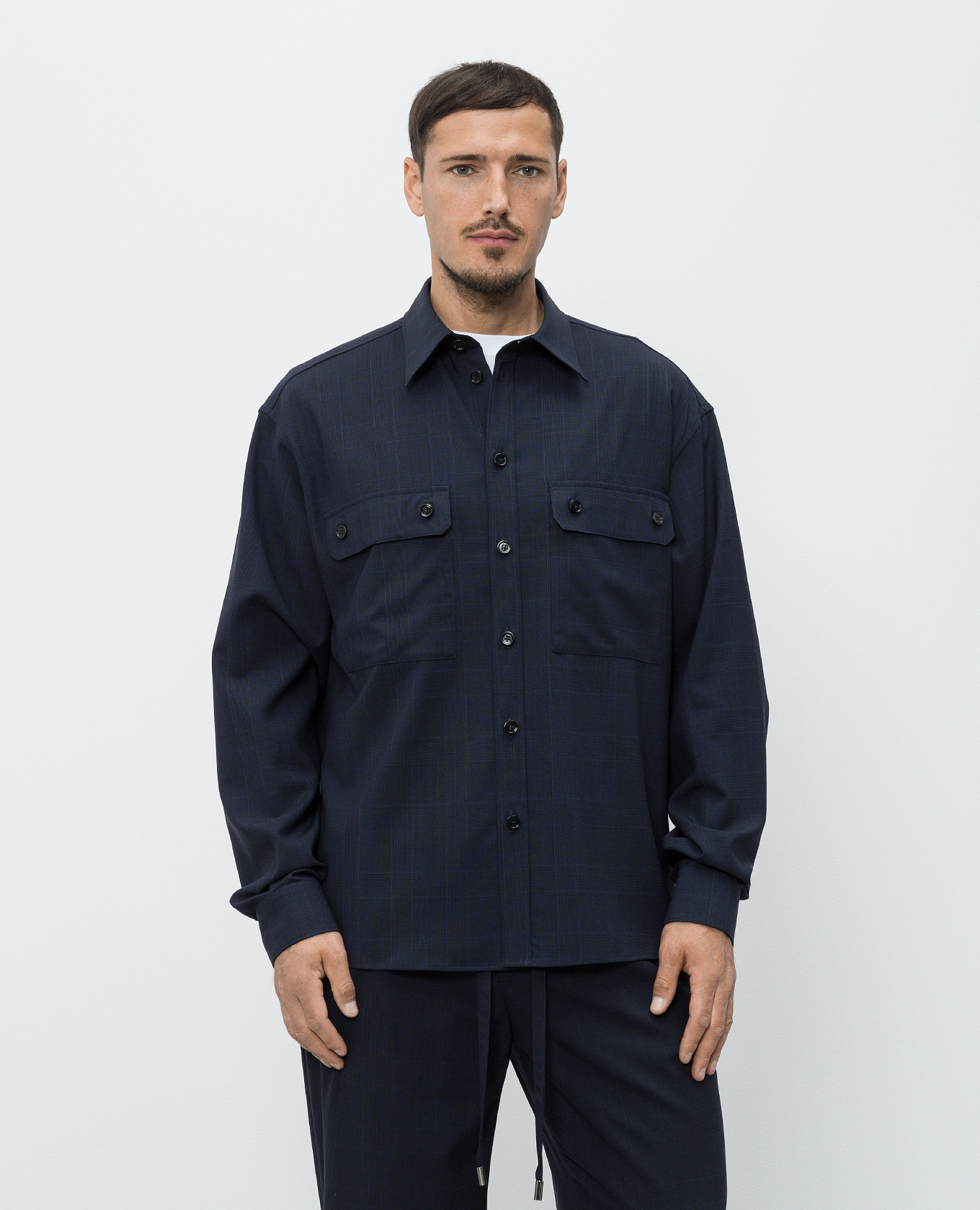 Blue wool check shirt Dolce&Gabbana
Blue wool check shirt Dolce&Gabbana
