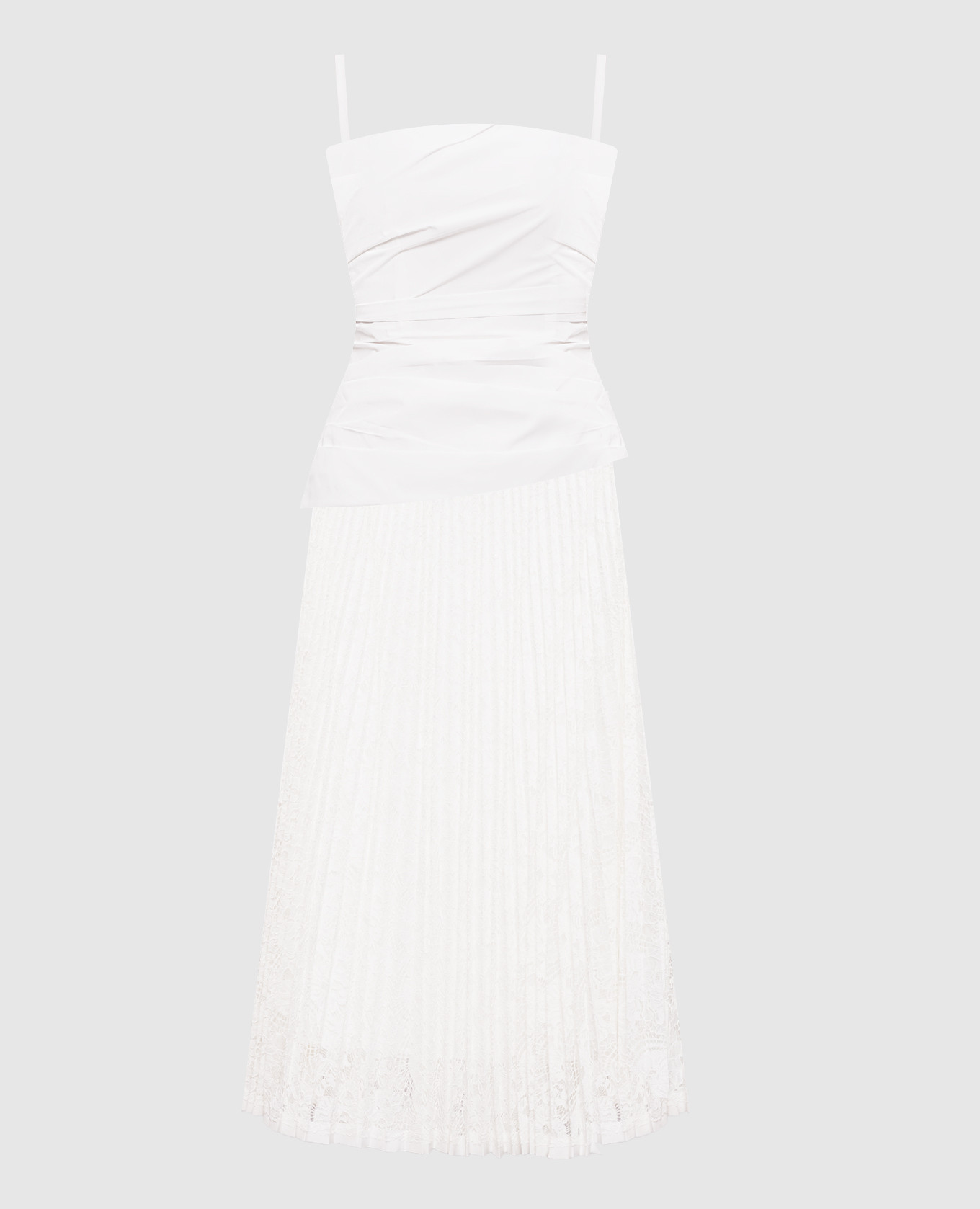 Annalise white dress with pleats Simkhai
Annalise white dress with pleats Simkhai