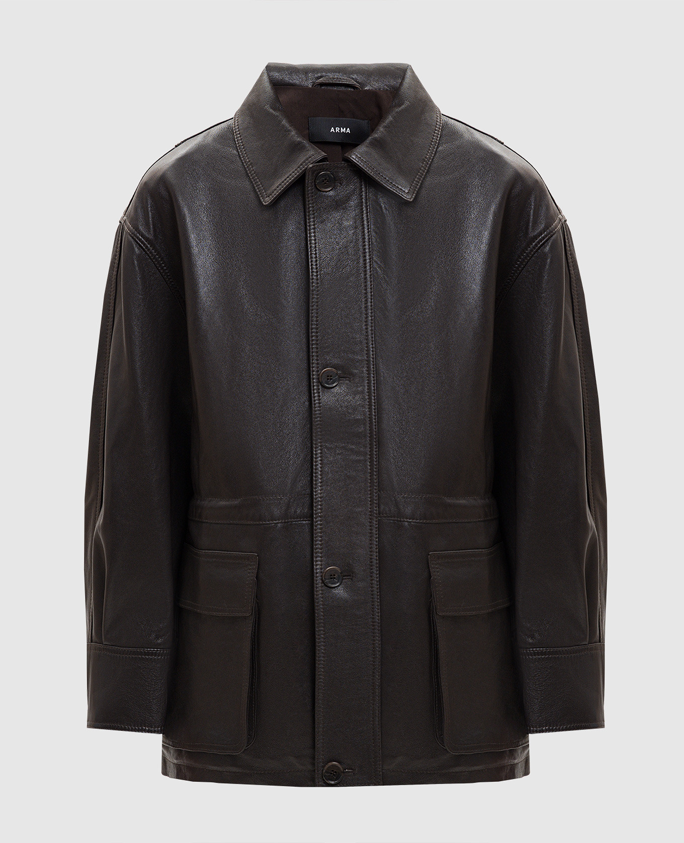 Maeve brown leather jacket ARMA
Maeve brown leather jacket ARMA