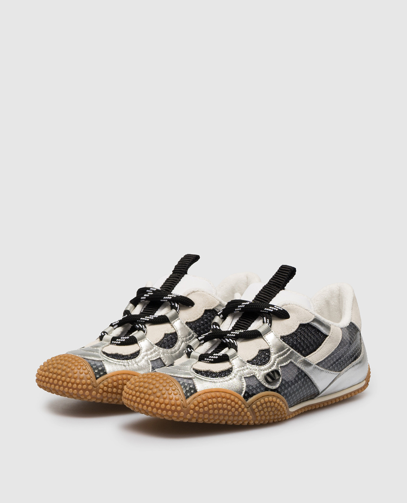 Amphibia logo combination sneakers Valentino, Silver
Amphibia logo combination sneakers Valentino, Silver