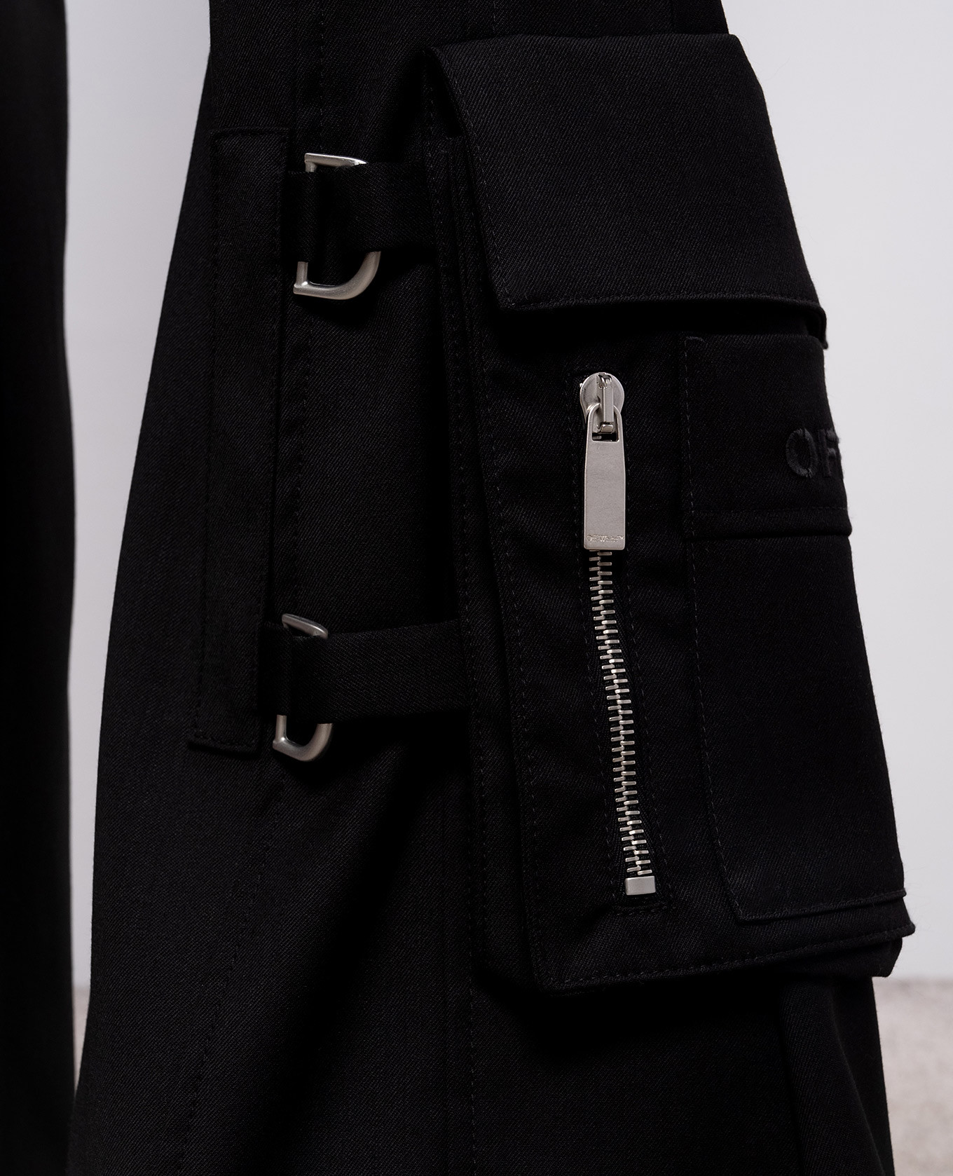 Black flared pants with wool Off-White
Black flared pants with wool Off-White