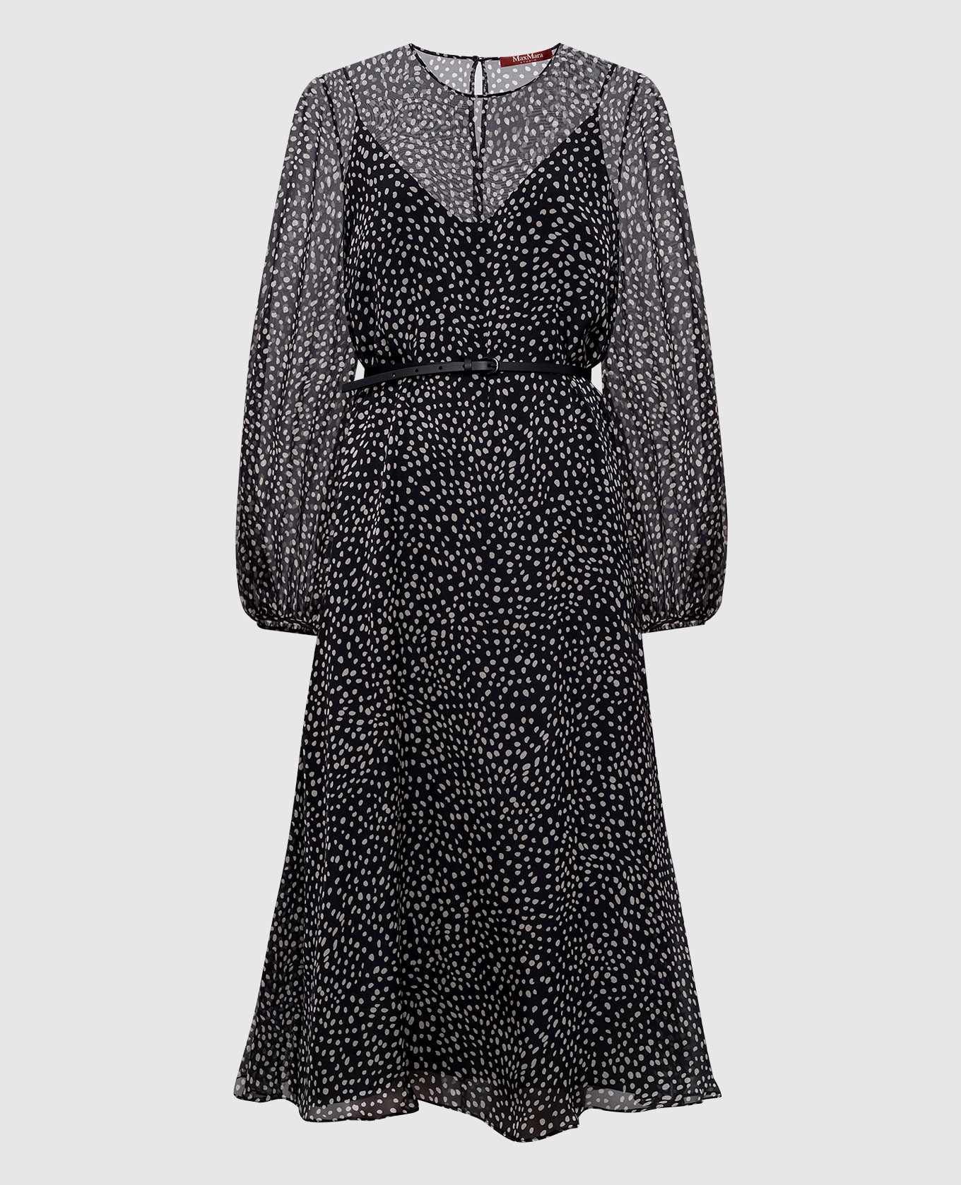 Black MSTCAMPO silk polka dot dress Max Mara
Black MSTCAMPO silk polka dot dress Max Mara