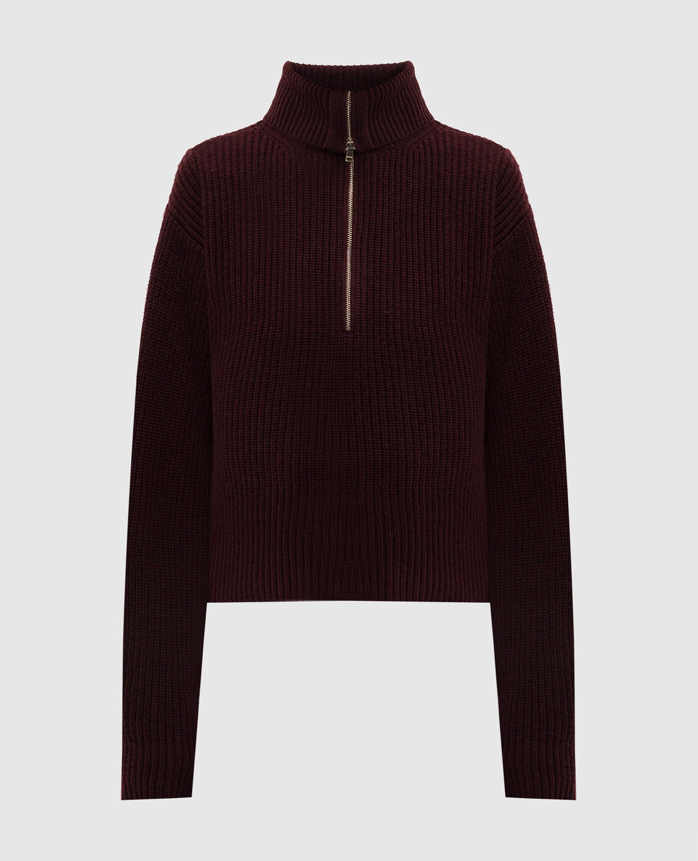Nadar burgundy wool and cashmere sweater with zipper Max Mara
Nadar burgundy wool and cashmere sweater with zipper Max Mara