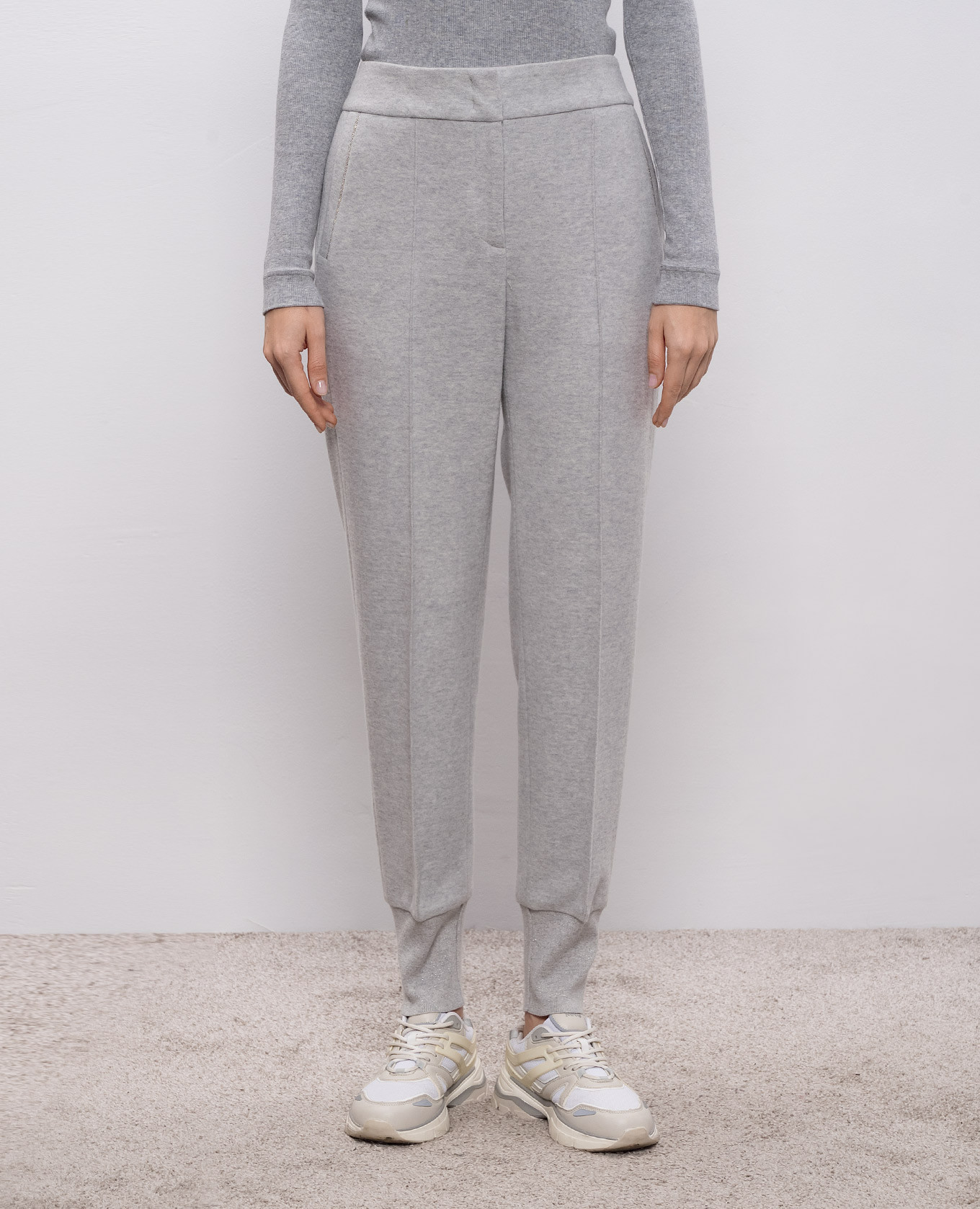 Grey wool joggers Peserico
Grey wool joggers Peserico