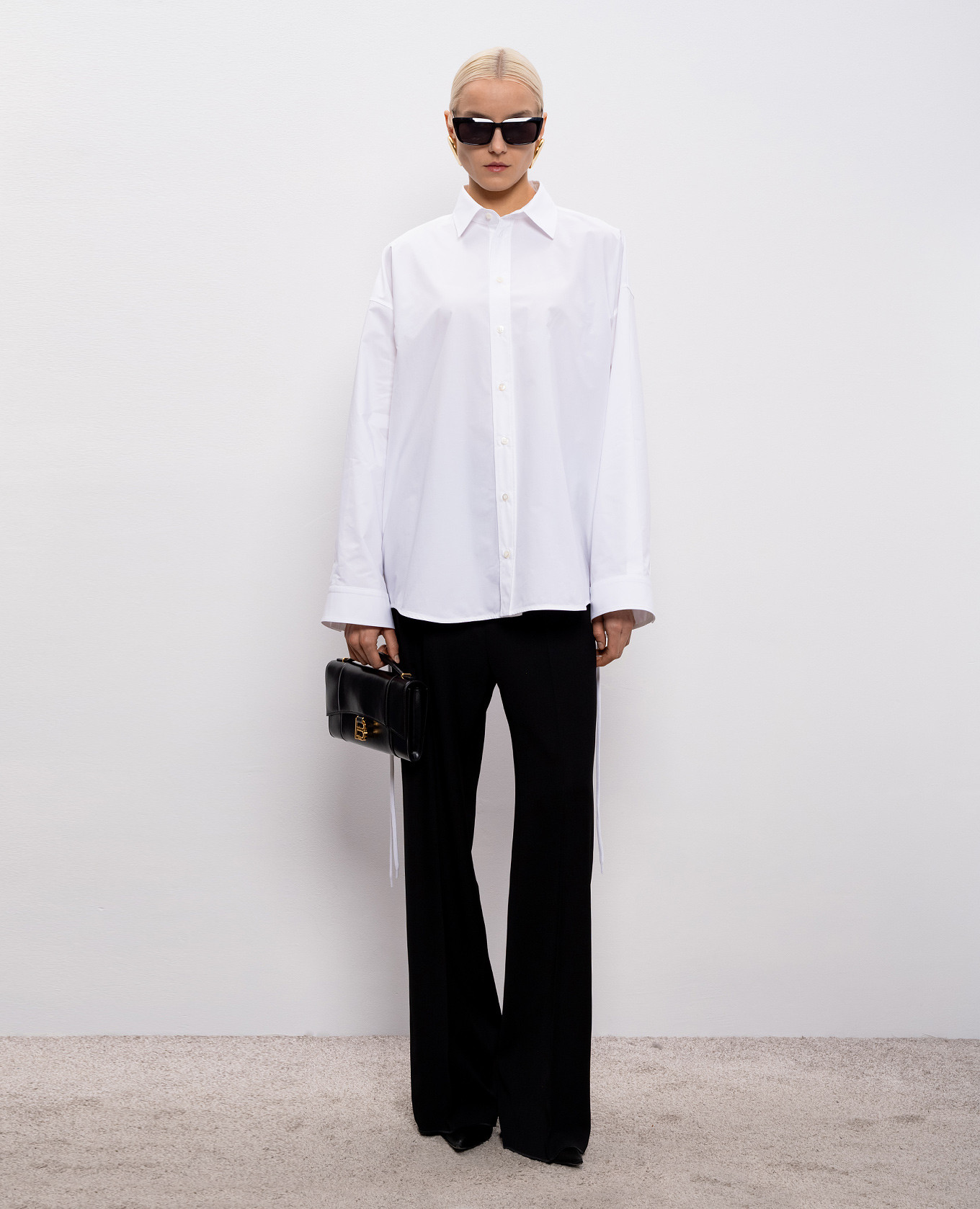 White shirt with laces Balenciaga
White shirt with laces Balenciaga