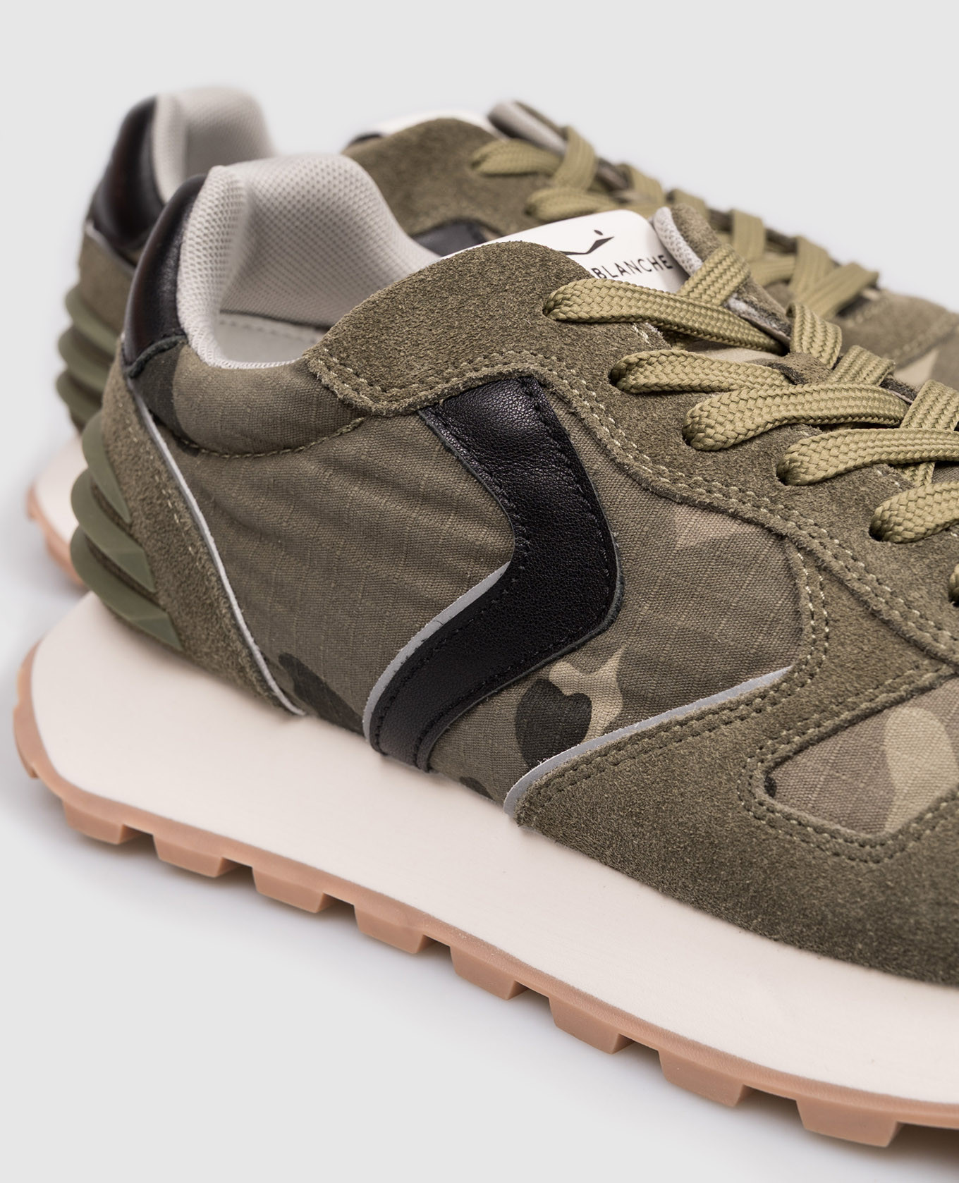 PARIS POWER khaki combination sneakers Voile Blanche
PARIS POWER khaki combination sneakers Voile Blanche