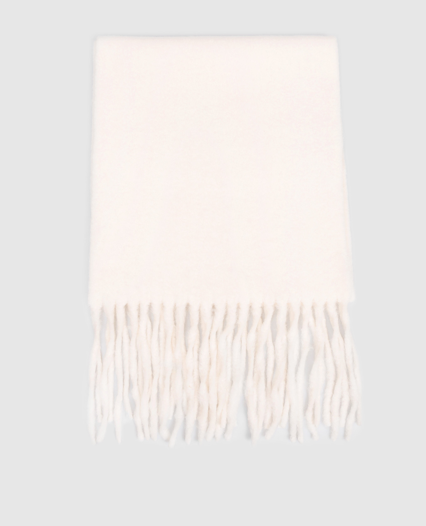 Santo white alpaca wool scarf Loulou de Saison
Santo white alpaca wool scarf Loulou de Saison
