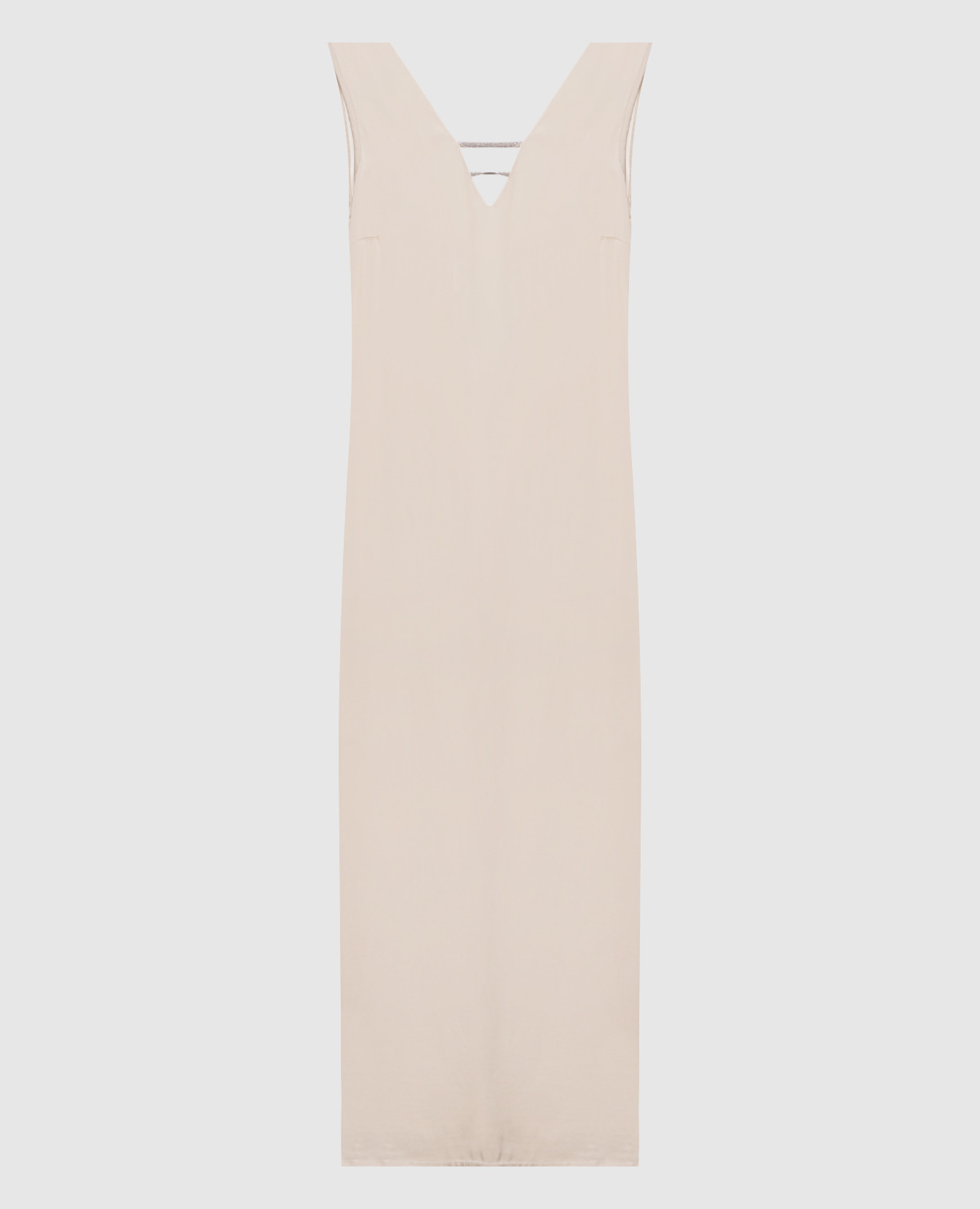 Beige dress with monil chain Peserico
Beige dress with monil chain Peserico