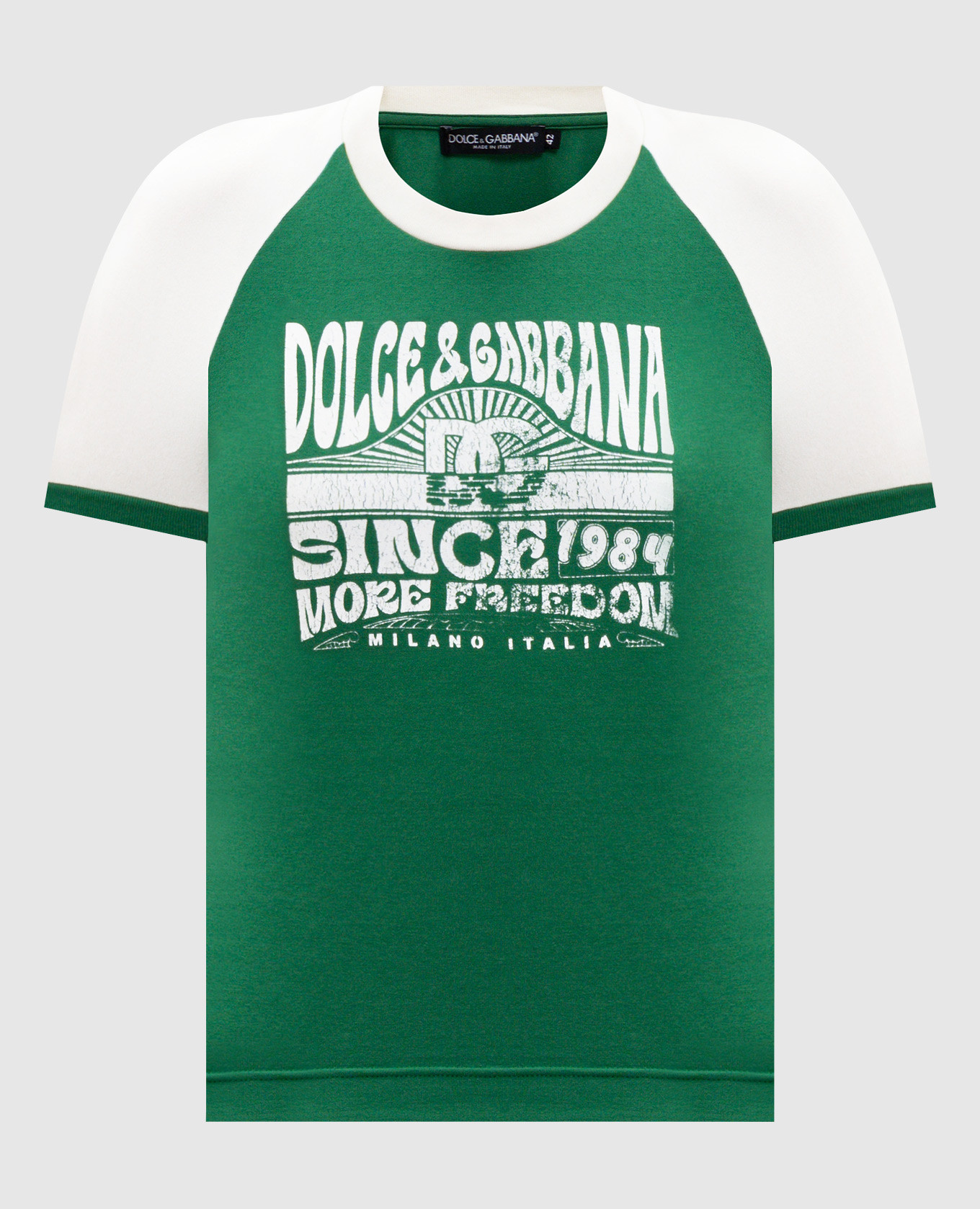 Green T-shirt with print Dolce&Gabbana
Green T-shirt with print Dolce&Gabbana
