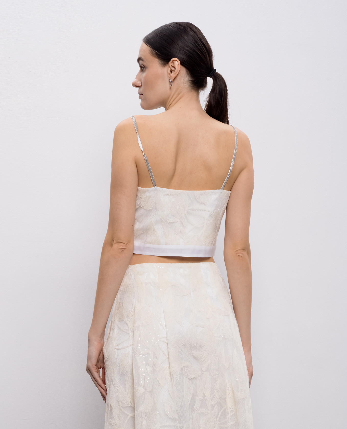 White top with embroidery Peserico
White top with embroidery Peserico