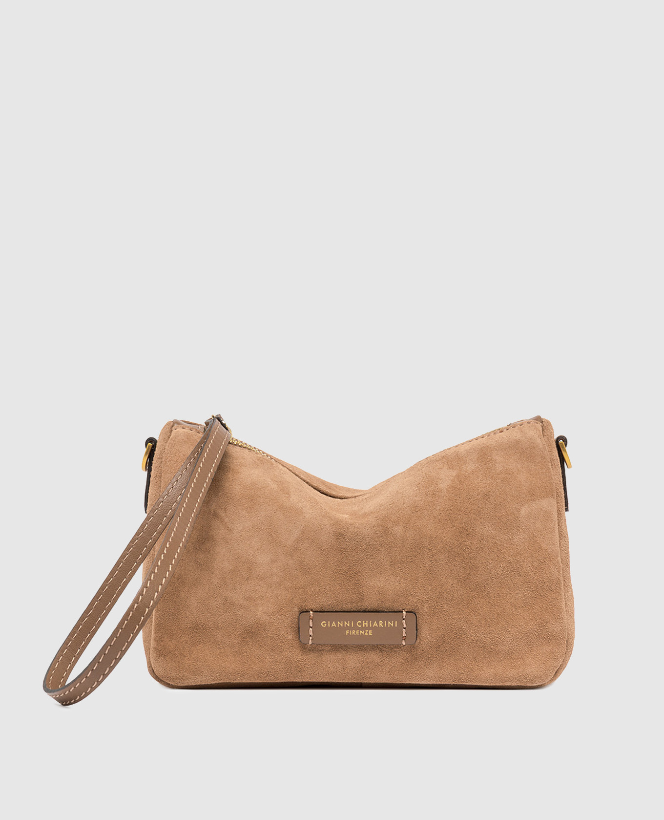 Brown suede crossbody bag Nora Gianni Chiarini
Brown suede crossbody bag Nora Gianni Chiarini