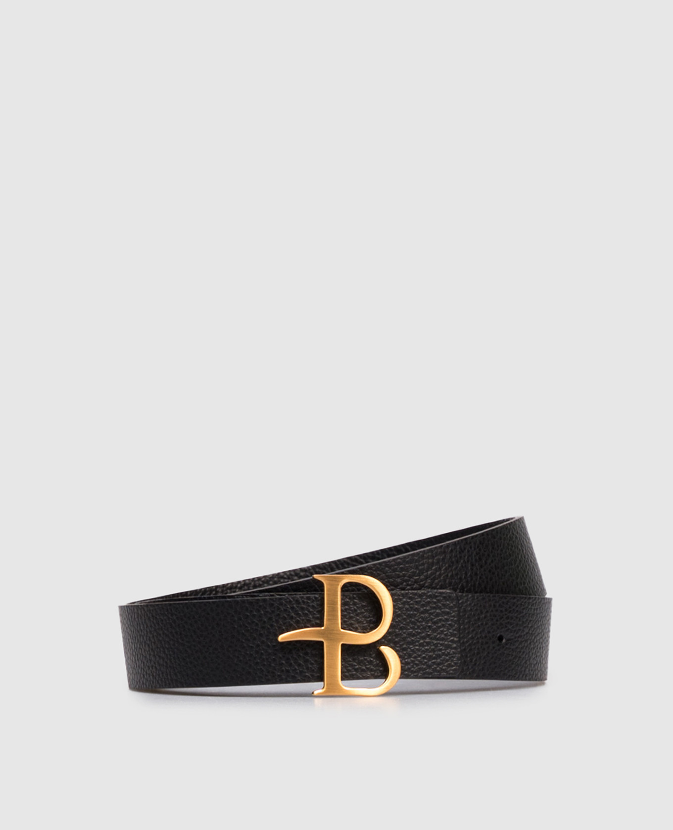 Black leather belt with monogram Ballantyne
Black leather belt with monogram Ballantyne