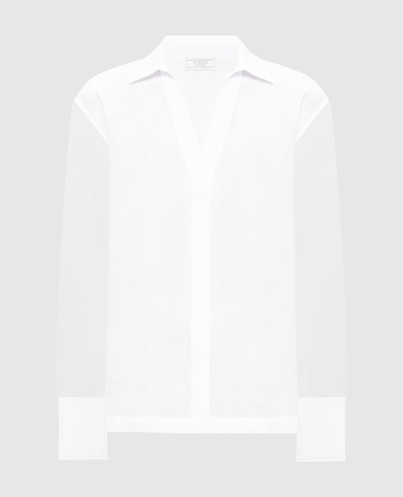 White blouse with silk Peserico
White blouse with silk Peserico