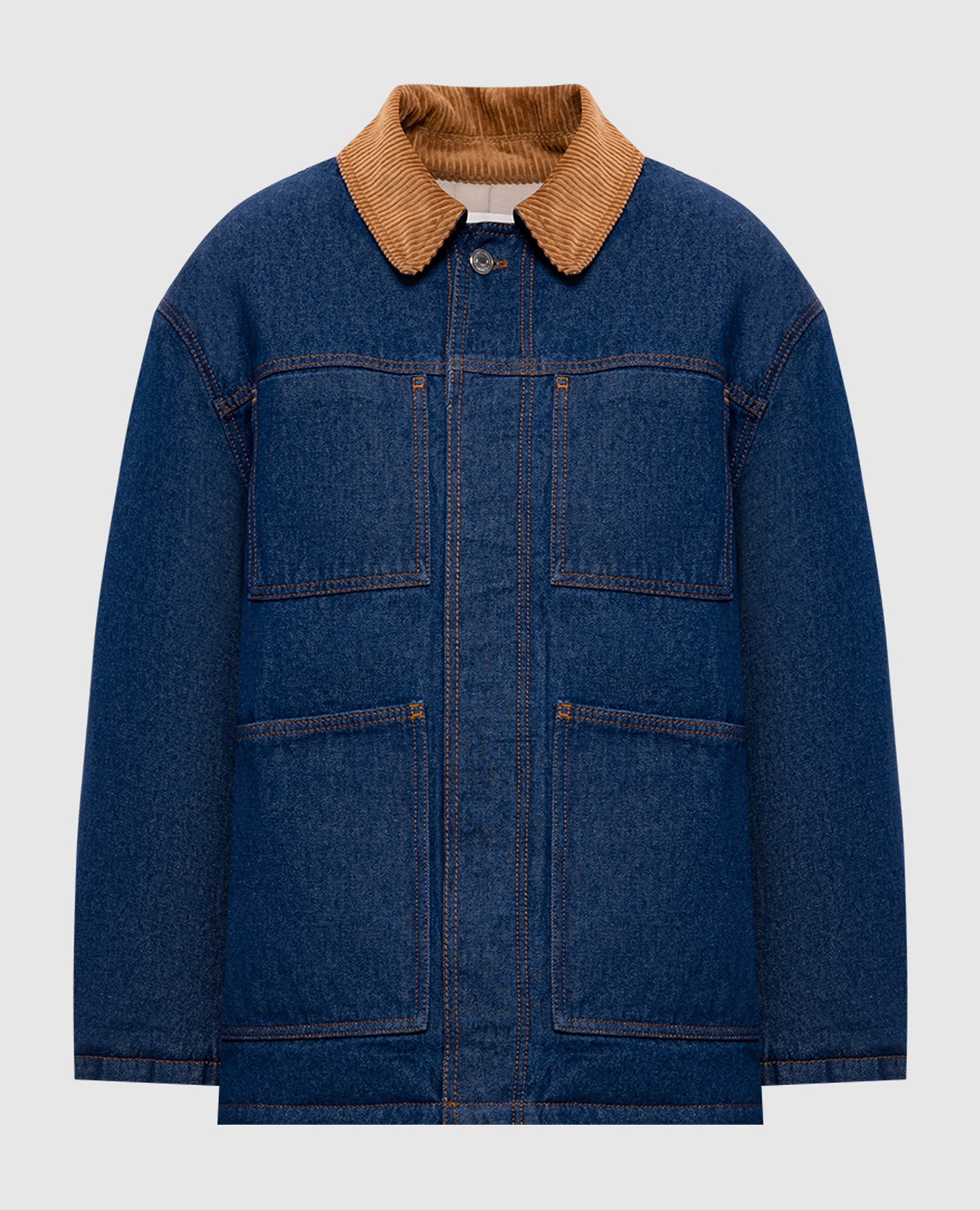 Blue insulated denim jacket Ami Paris
Blue insulated denim jacket Ami Paris