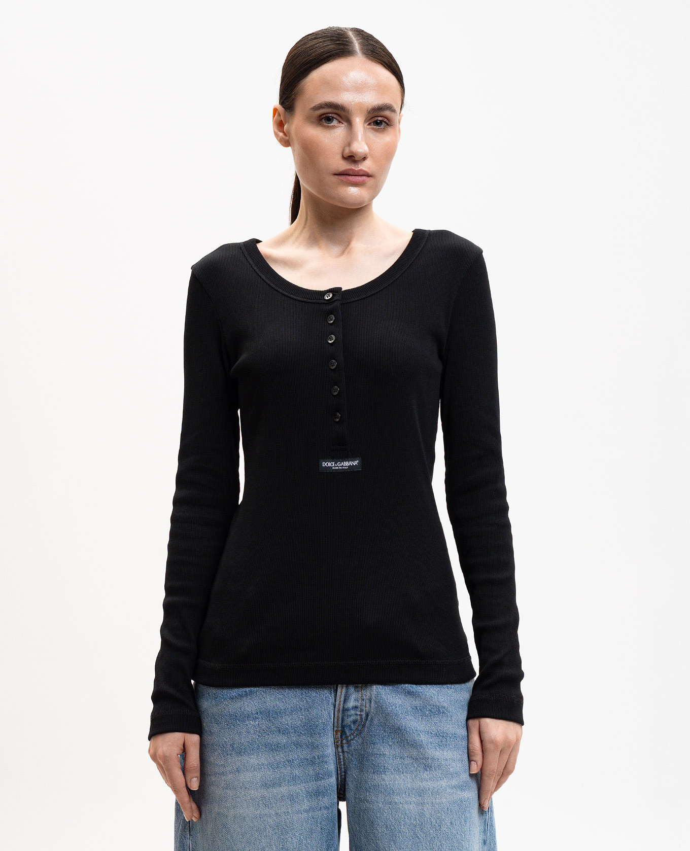 Black ribbed long sleeve Dolce&Gabbana
Black ribbed long sleeve Dolce&Gabbana