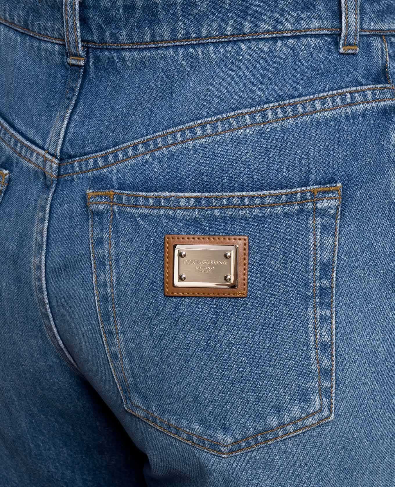Blue flared jeans with logo patch Dolce&Gabbana
Blue flared jeans with logo patch Dolce&Gabbana