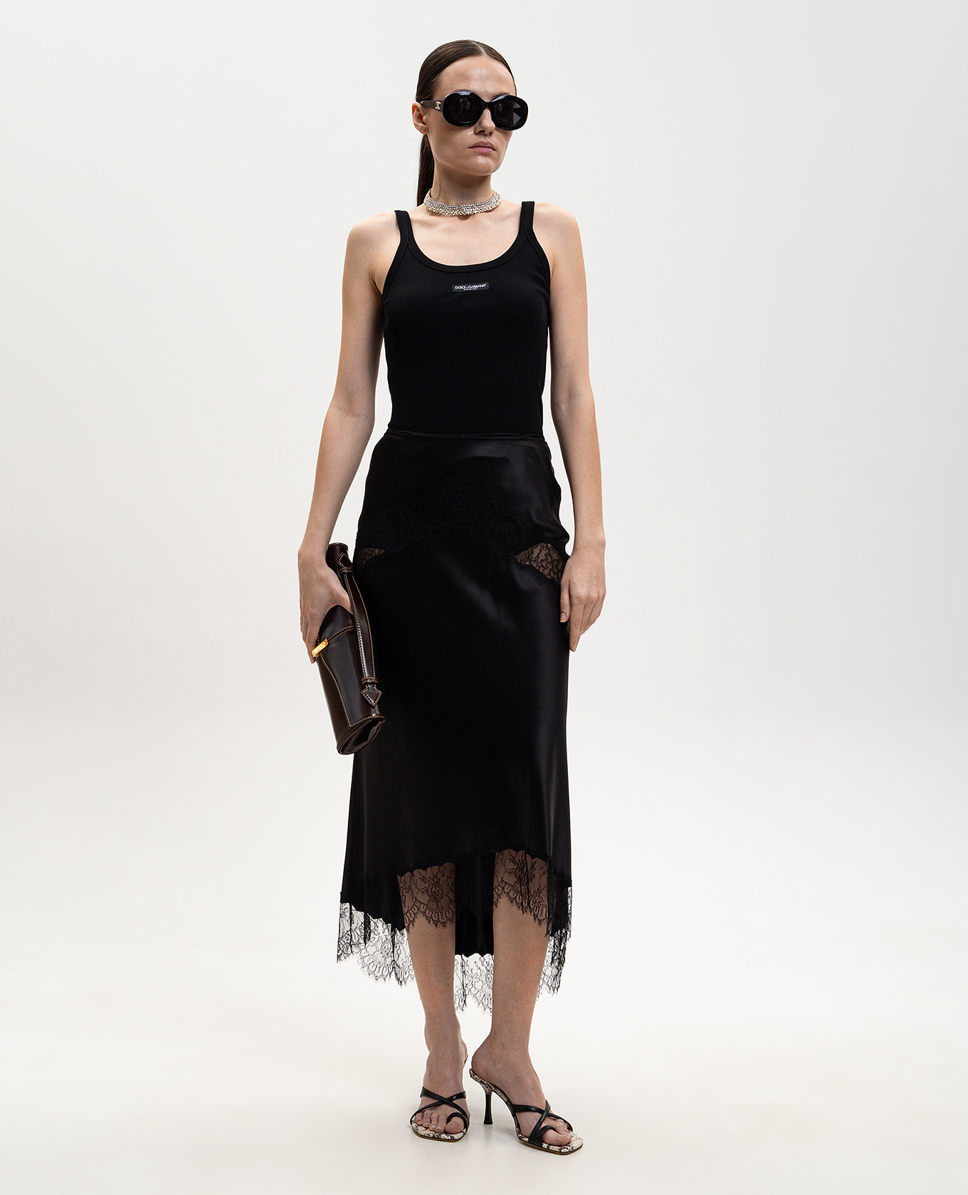 Black ribbed tank top Dolce&Gabbana
Black ribbed tank top Dolce&Gabbana