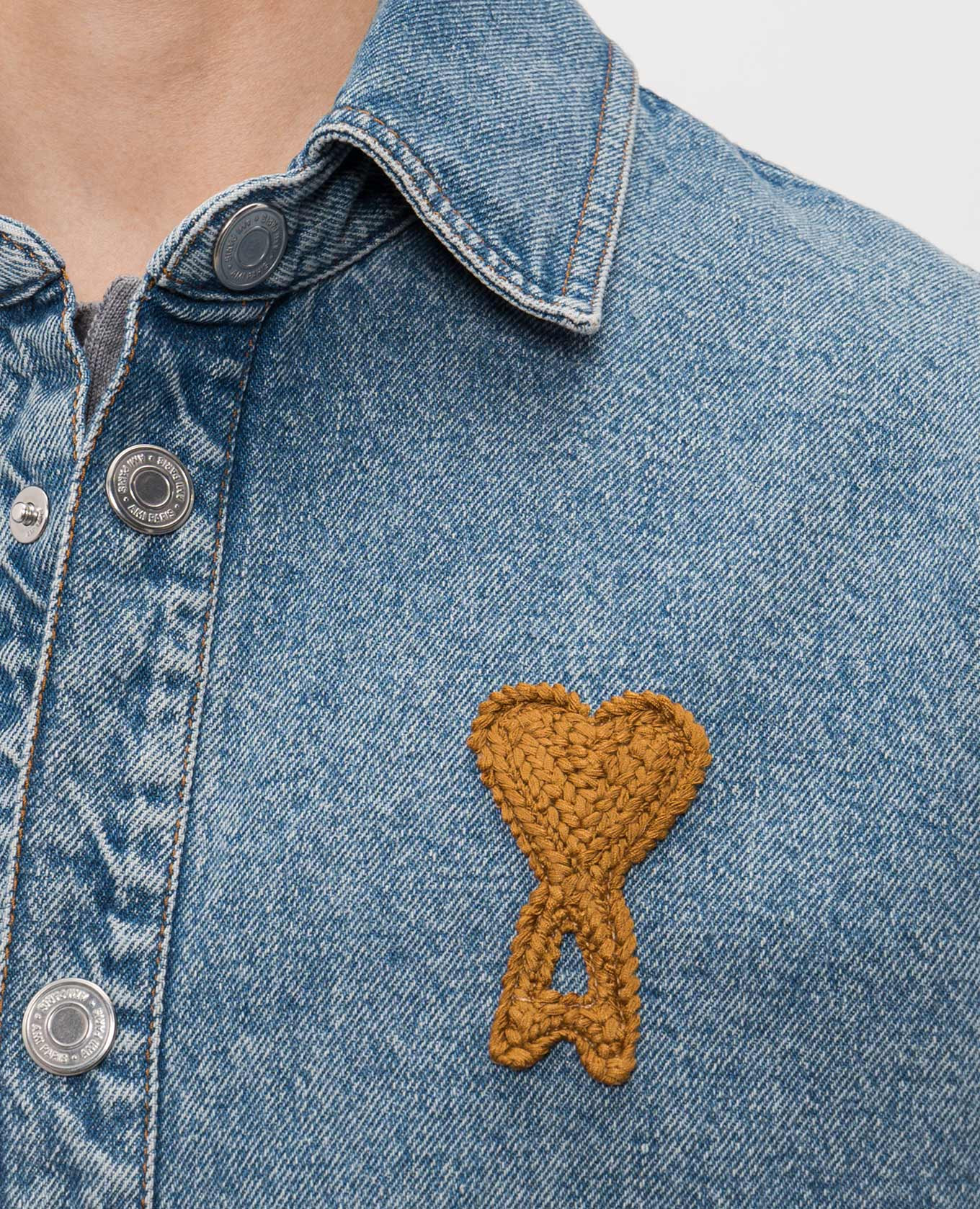Ami de Coeur Blue Denim Shirt Jacket Ami Paris
Ami de Coeur Blue Denim Shirt Jacket Ami Paris