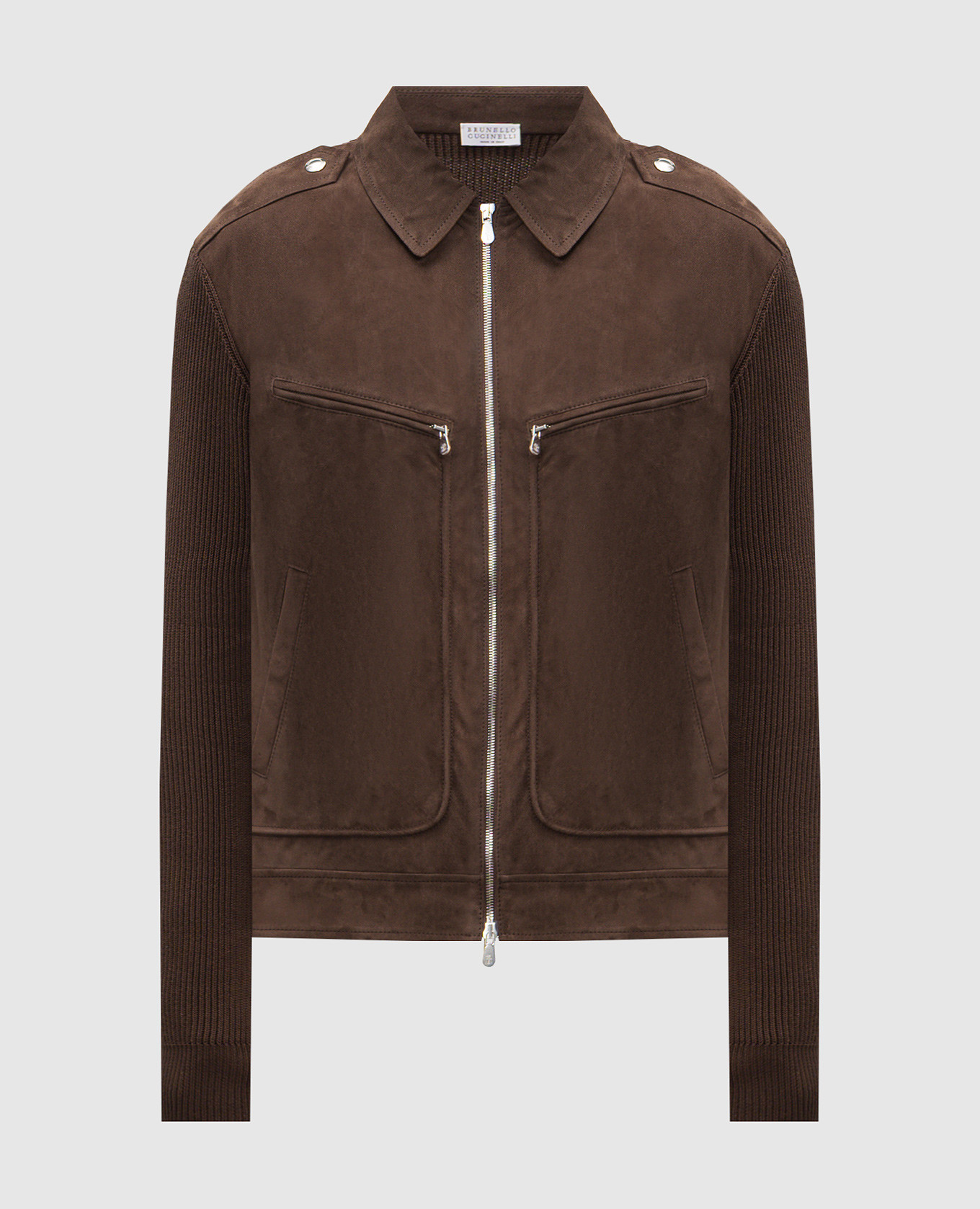 Brown combination jacket Brunello Cucinelli
Brown combination jacket Brunello Cucinelli