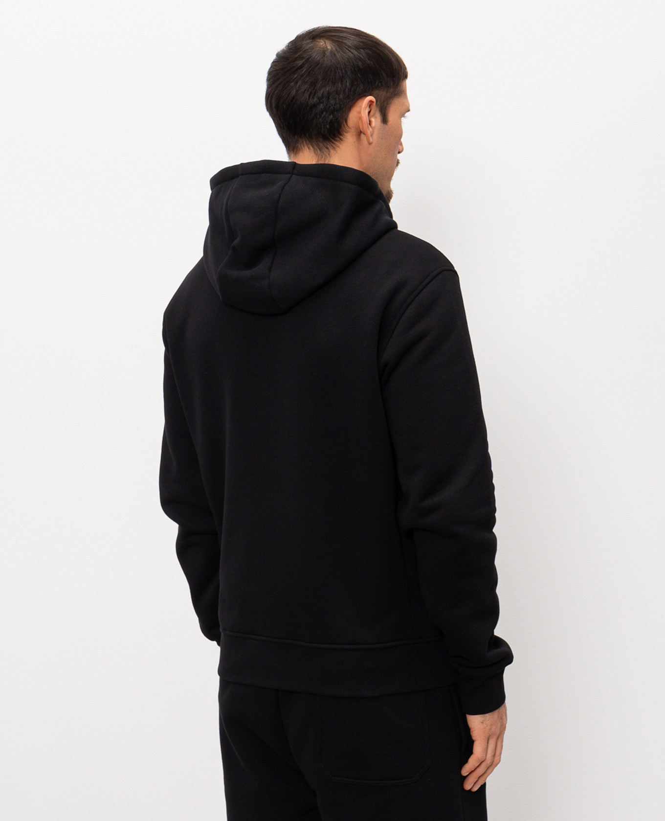 Black sports jacket with embroidered emblem Trussardi
Black sports jacket with embroidered emblem Trussardi
