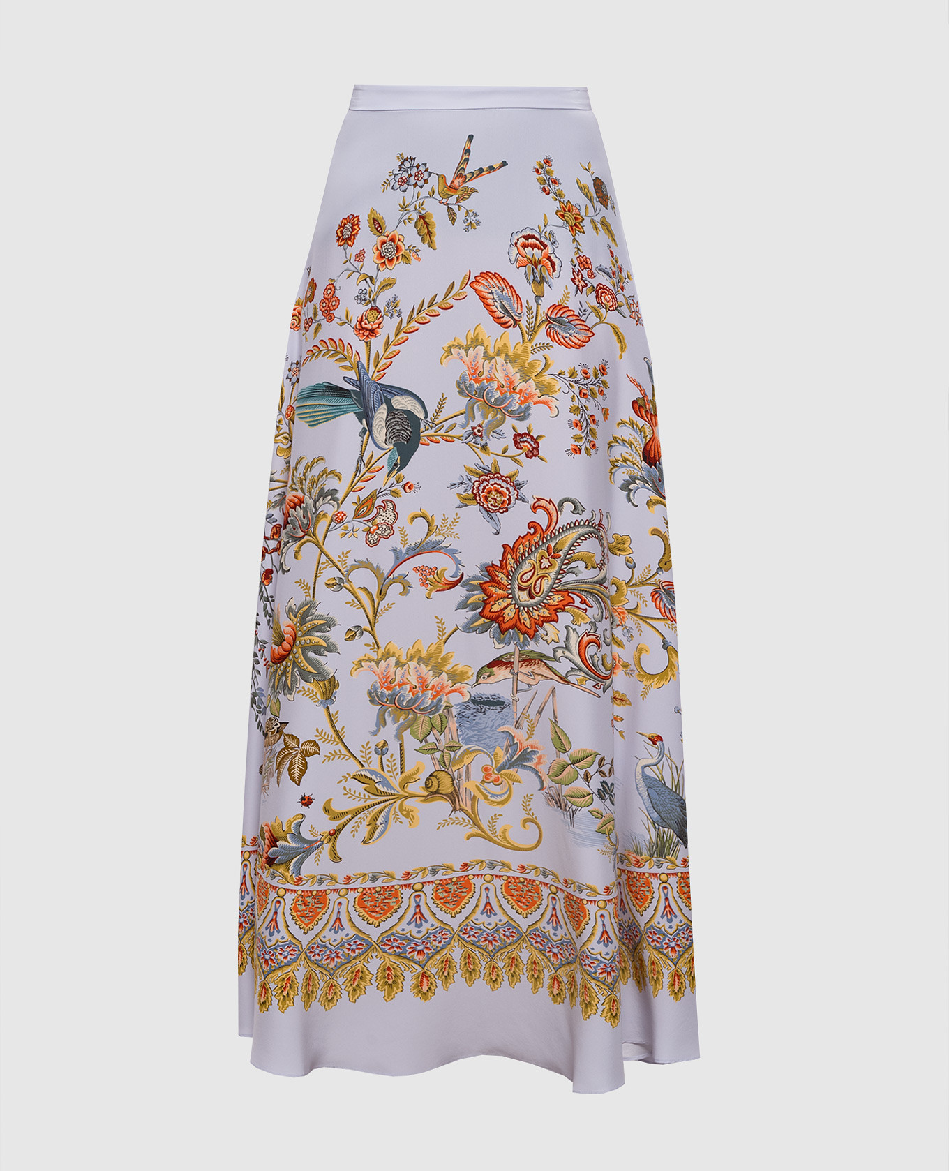 Blue floral silk maxi skirt Etro, Light blue
Blue floral silk maxi skirt Etro, Light blue