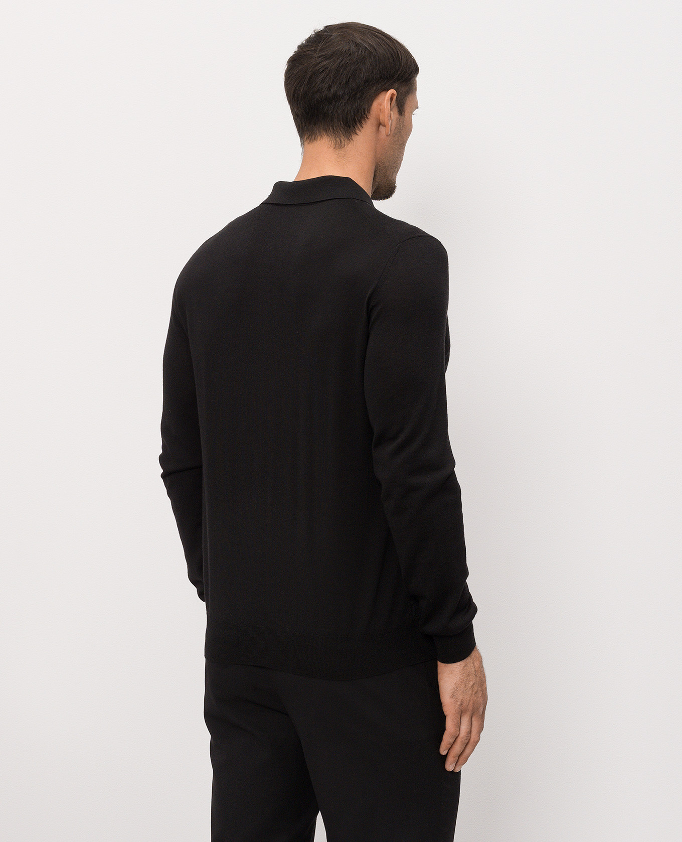 Black striped wool, silk and cashmere polo shirt Stefano Ricci
Black striped wool, silk and cashmere polo shirt Stefano Ricci