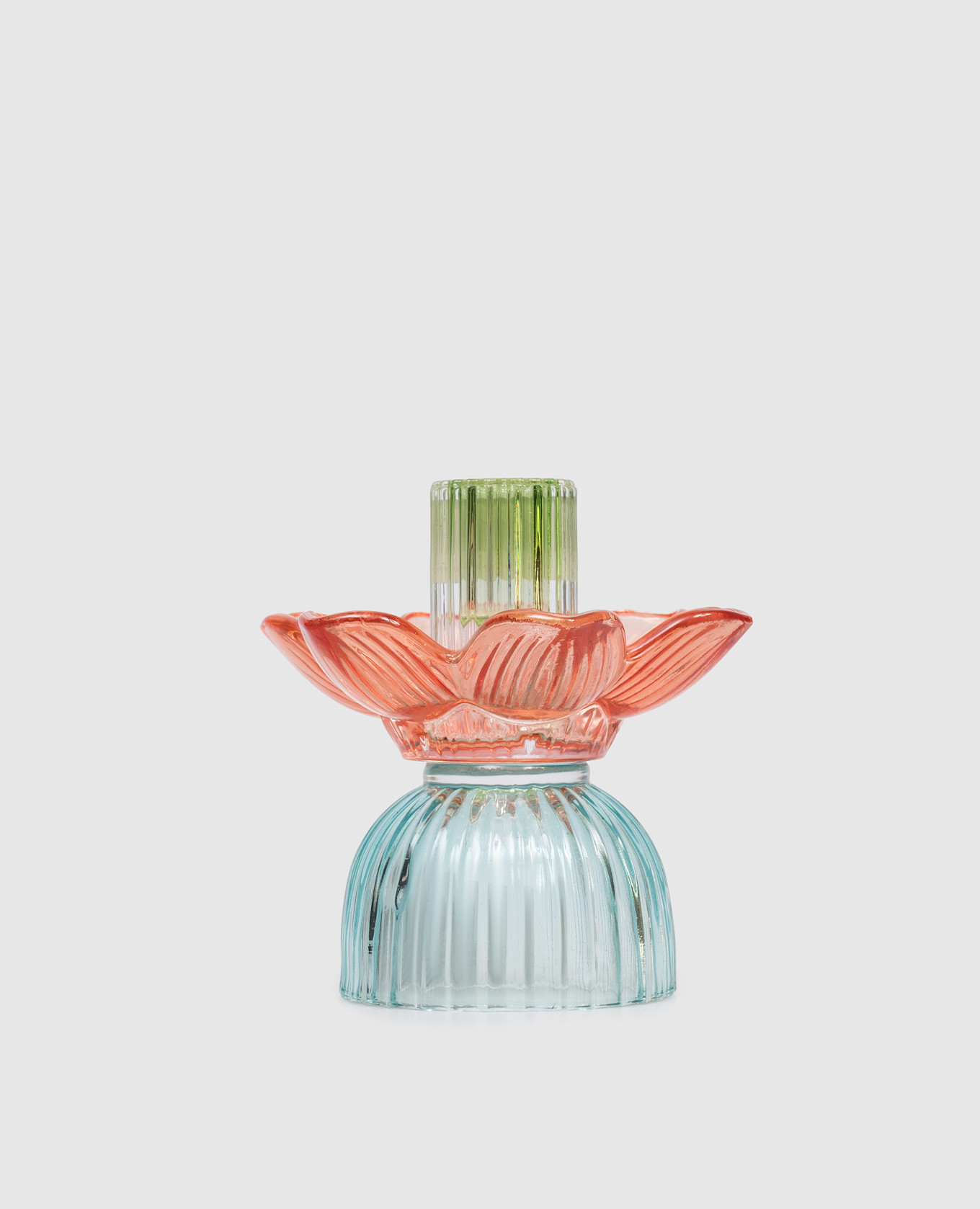 Glass candlestick Flower EDG, White
Glass candlestick Flower EDG, White