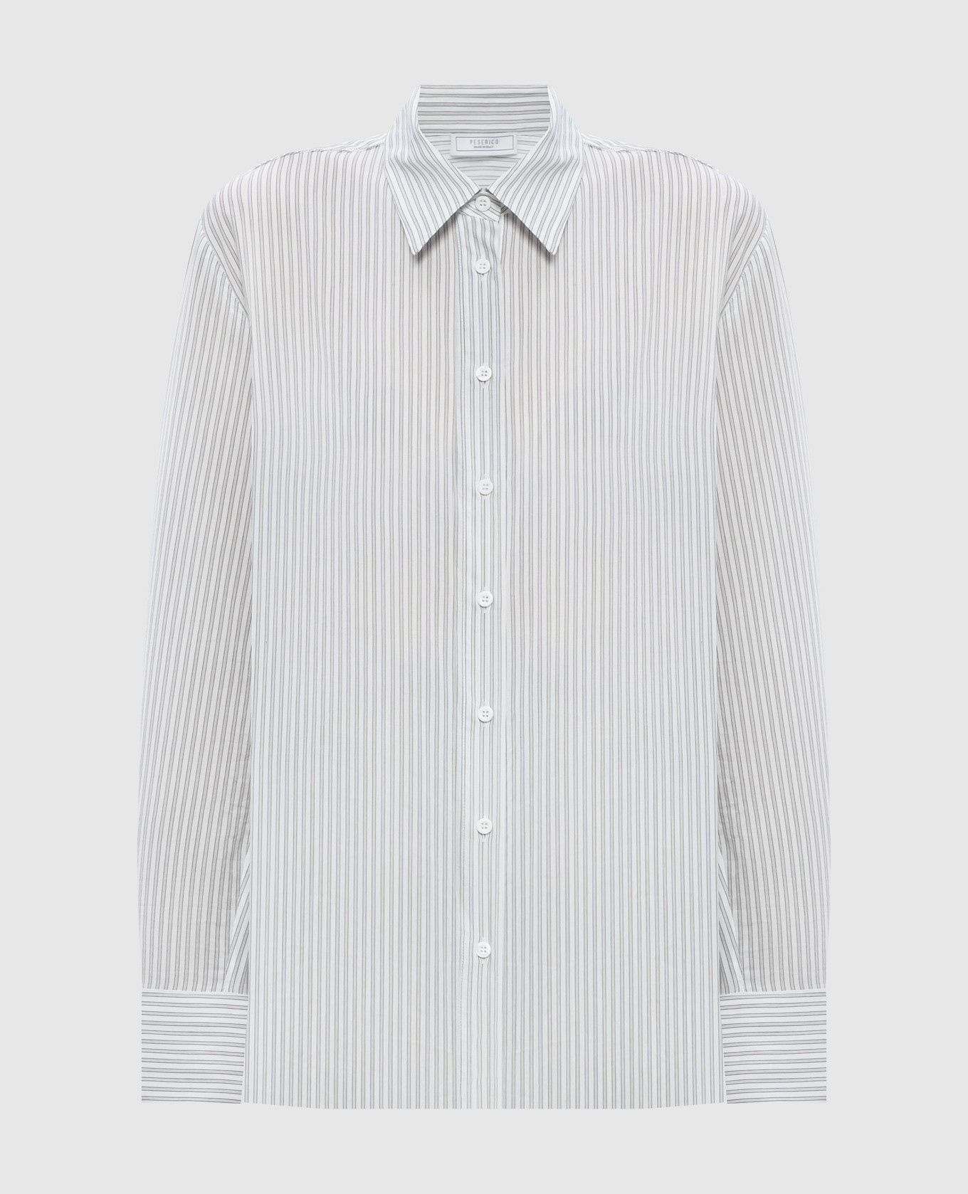White striped silk shirt Peserico
White striped silk shirt Peserico