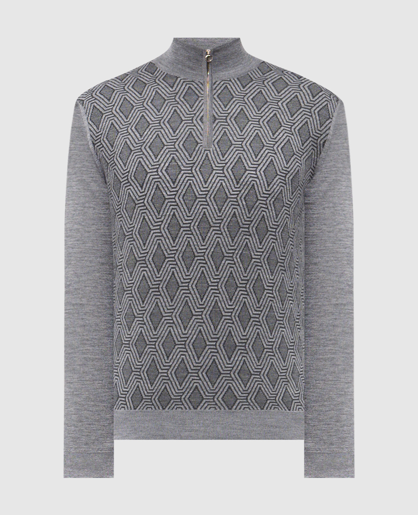Gray wool, silk and cashmere patterned jumper Stefano Ricci, Grey
Gray wool, silk and cashmere patterned jumper Stefano Ricci, Grey