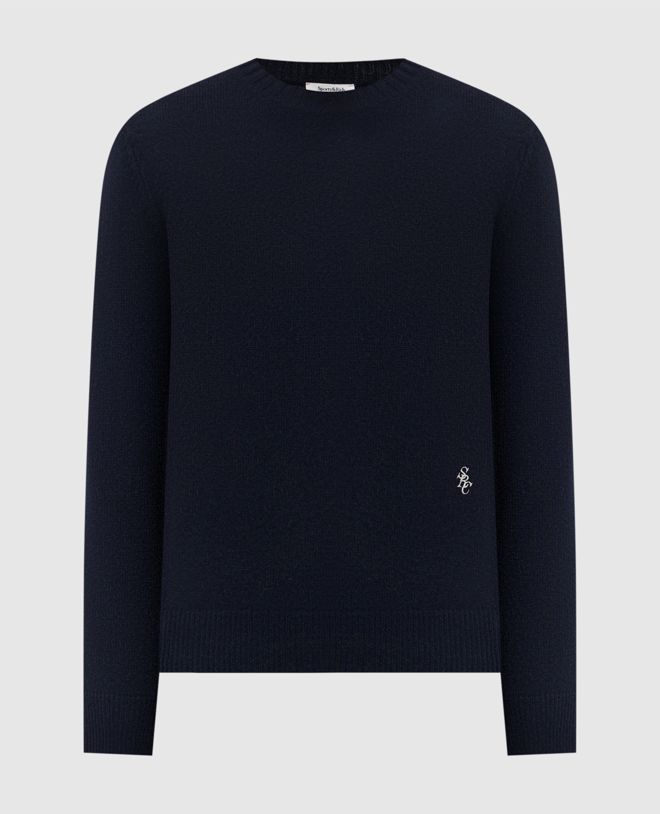 Blue SRC cashmere and wool sweater Sporty & Rich
Blue SRC cashmere and wool sweater Sporty & Rich