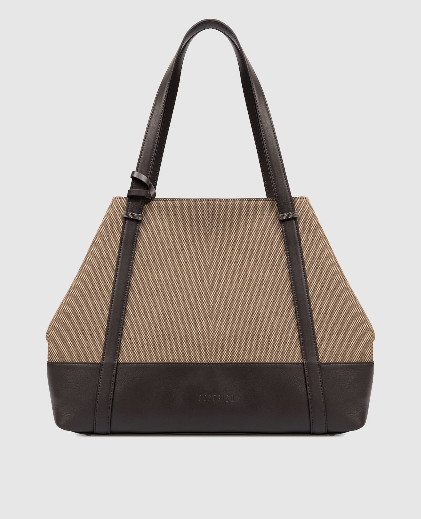 Brown combination tote bag Peserico
Brown combination tote bag Peserico
