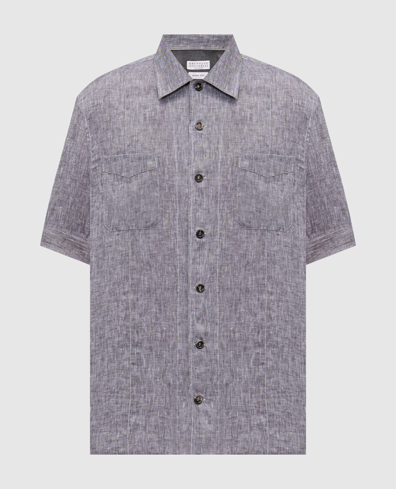 Grey linen straight-cut shirt Brunello Cucinelli
Grey linen straight-cut shirt Brunello Cucinelli