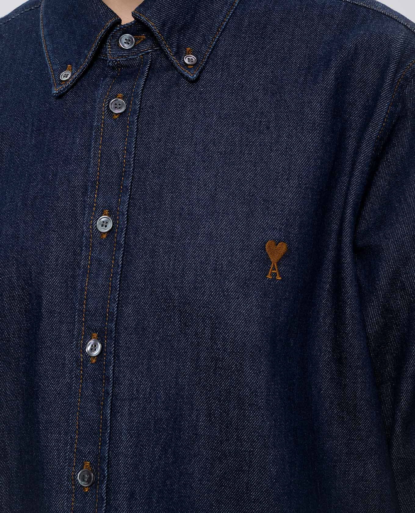 Blue denim shirt Ami Paris
Blue denim shirt Ami Paris