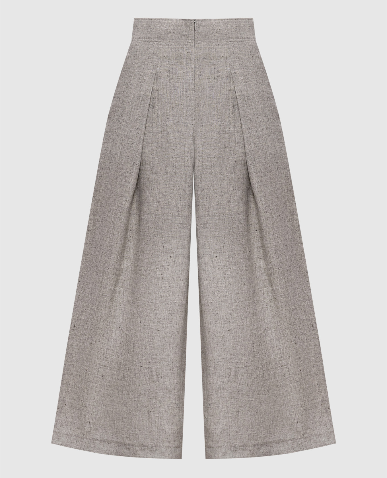 Gray linen palazzo pants Intoca, Grey
Gray linen palazzo pants Intoca, Grey