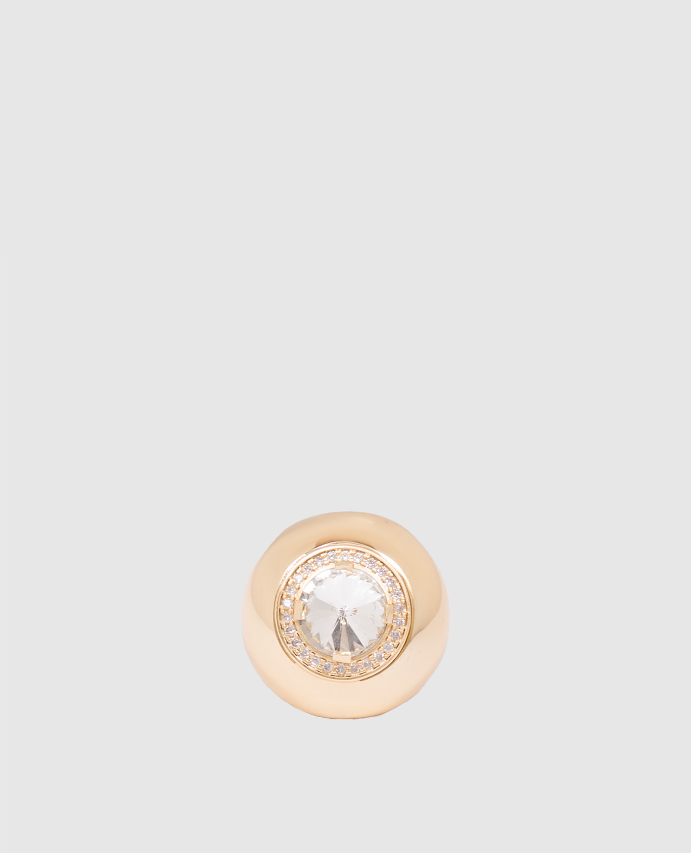 Golden ring with crystal Reco
Golden ring with crystal Reco