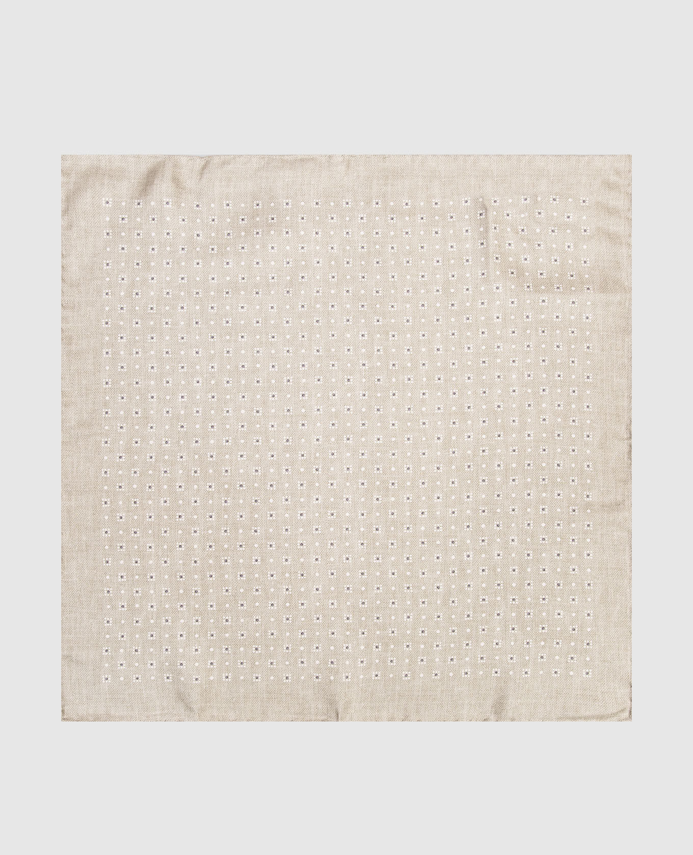 Reversible pachet scarf with branded pattern Brunello Cucinelli, White
Reversible pachet scarf with branded pattern Brunello Cucinelli, White