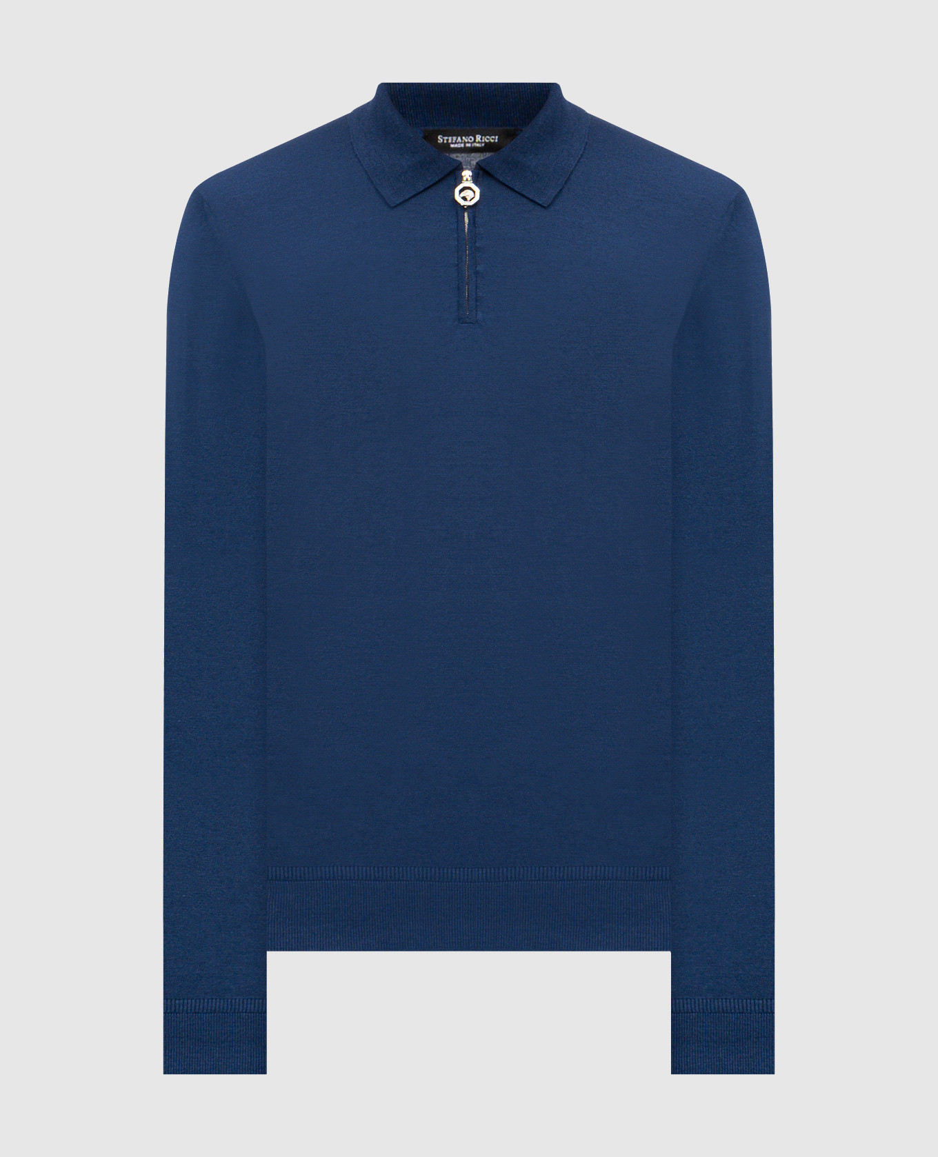 Blue silk polo shirt Stefano Ricci
Blue silk polo shirt Stefano Ricci