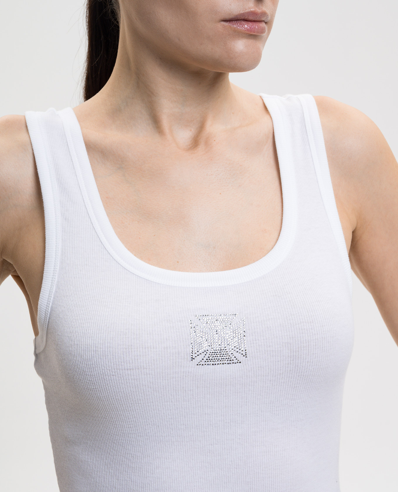 White ribbed top Vetements
White ribbed top Vetements