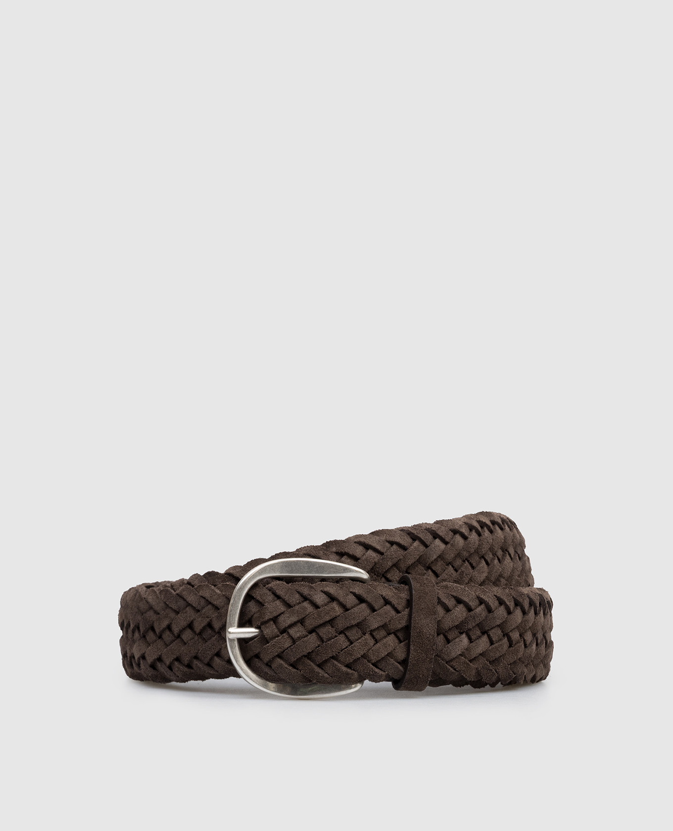 Brown suede braided belt Orciani
Brown suede braided belt Orciani