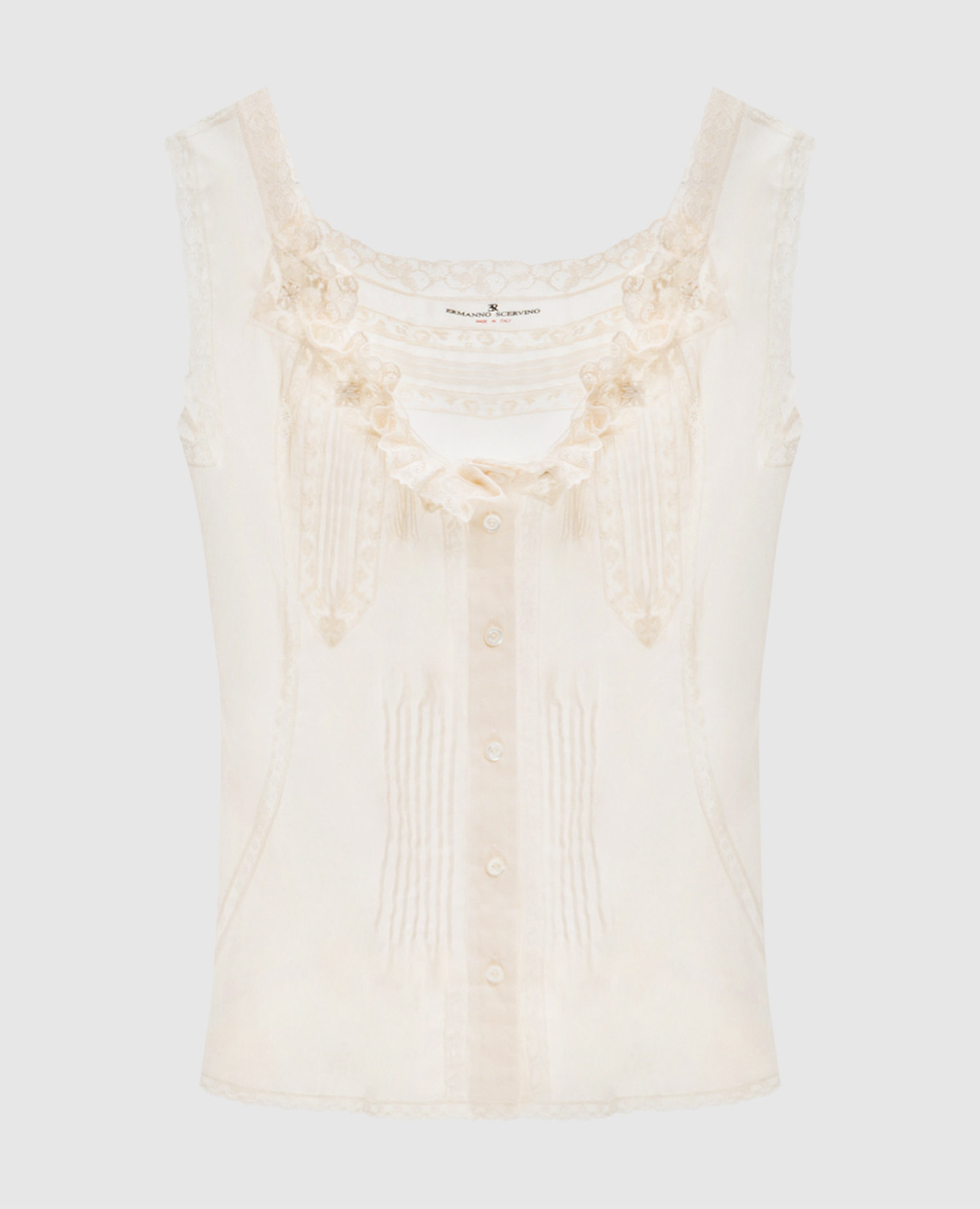 Beige top with lace Ermanno Scervino
Beige top with lace Ermanno Scervino