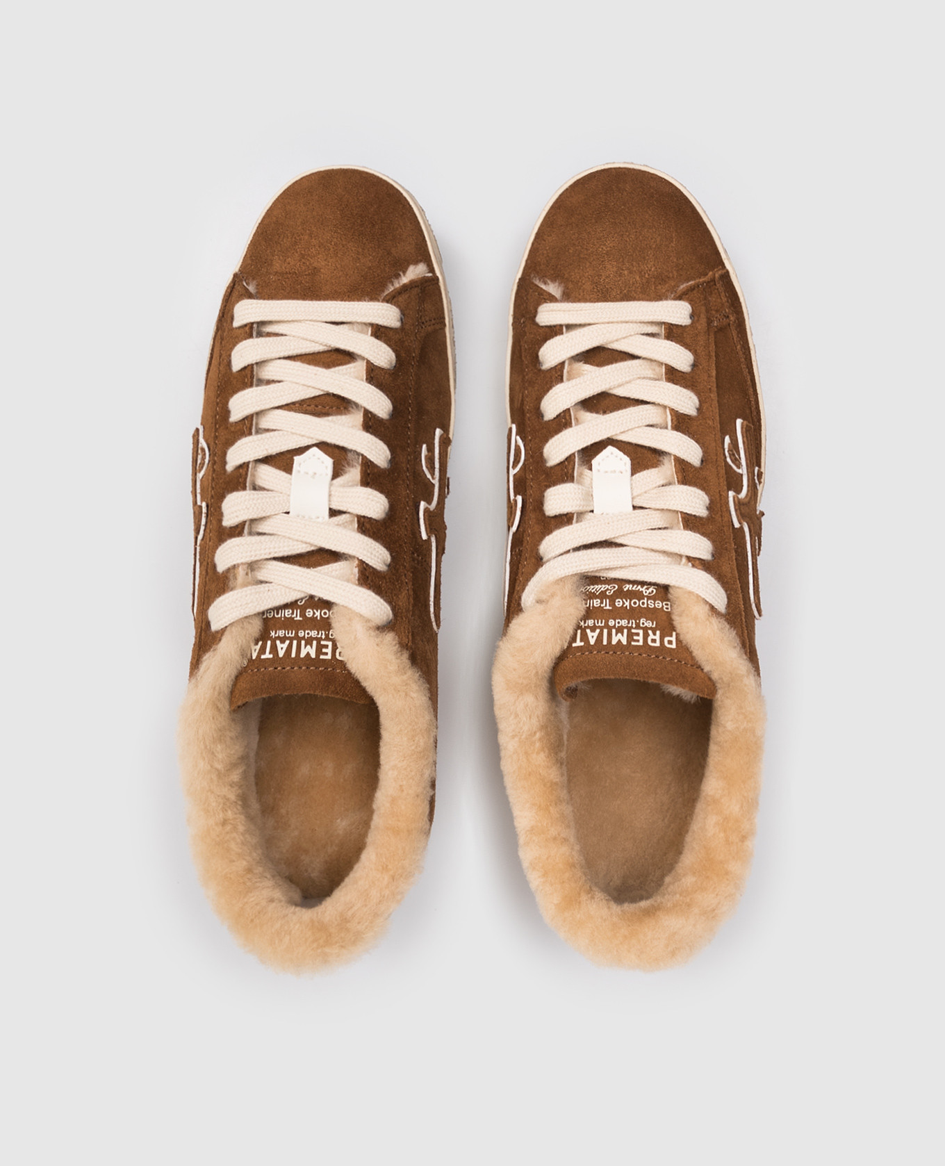 STEVEND brown suede sneakers with fur Premiata
STEVEND brown suede sneakers with fur Premiata