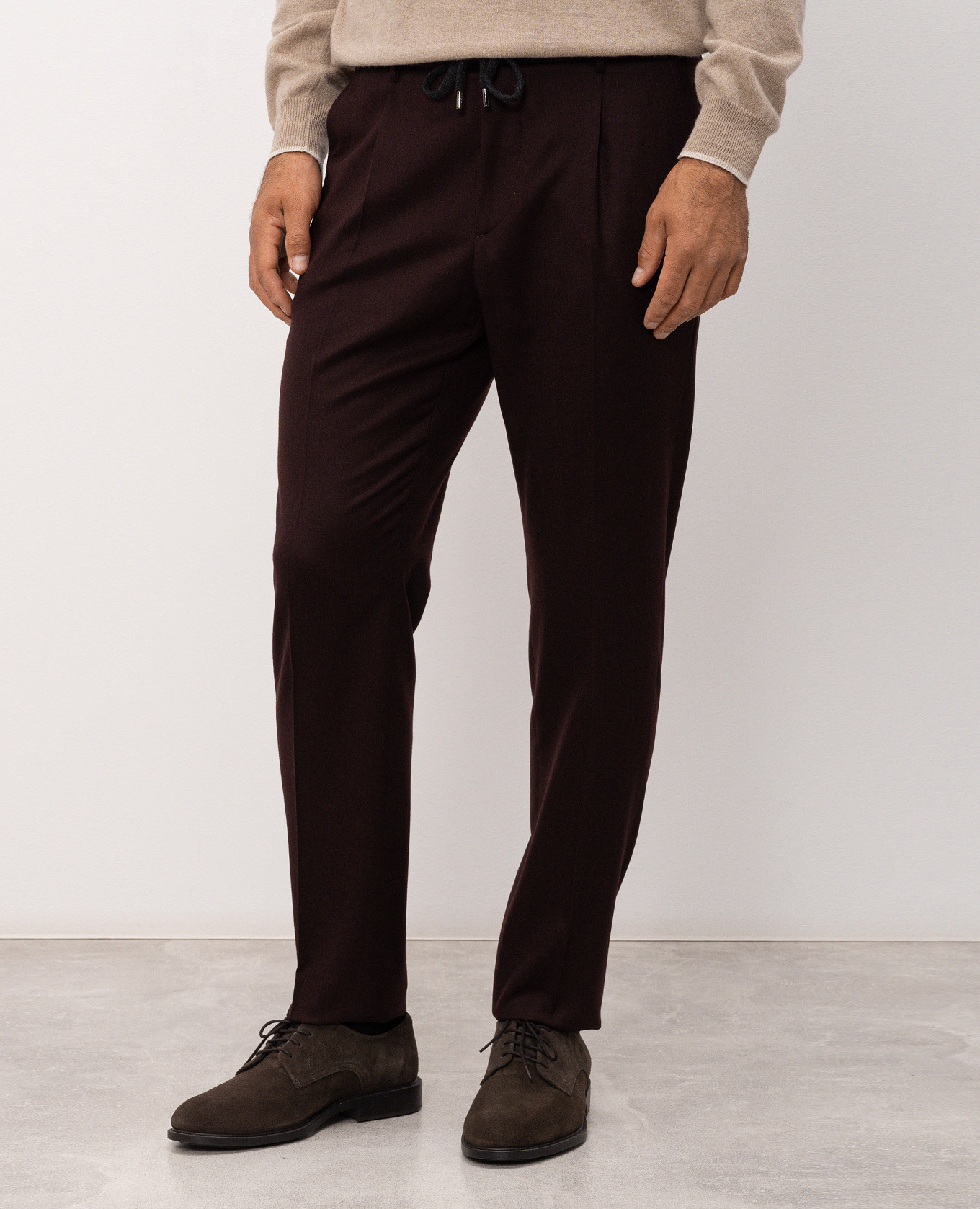Burgundy wool pants Peserico
Burgundy wool pants Peserico