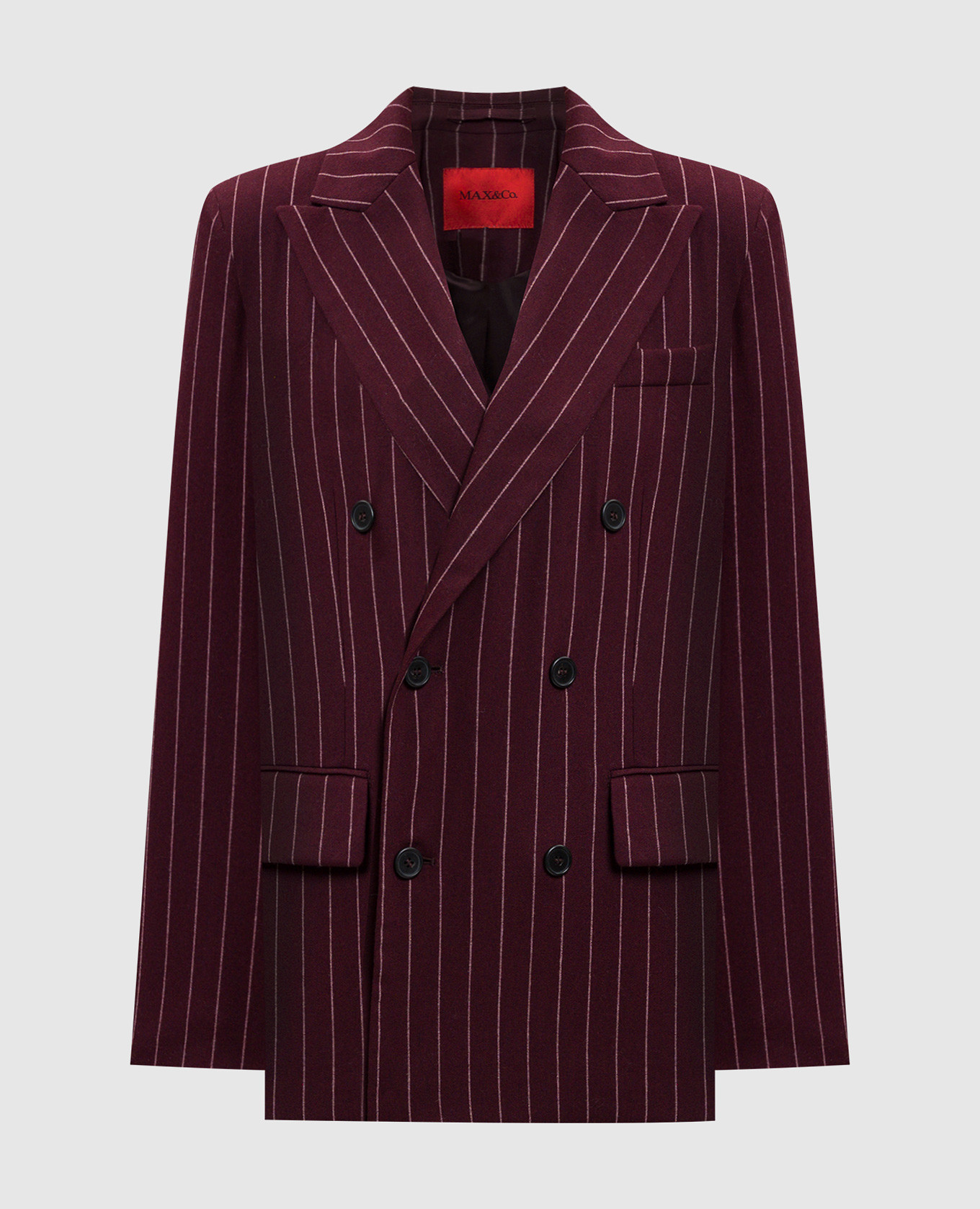 EMAIL&DRINK burgundy jacket with wool Max & Co
EMAIL&DRINK burgundy jacket with wool Max & Co
