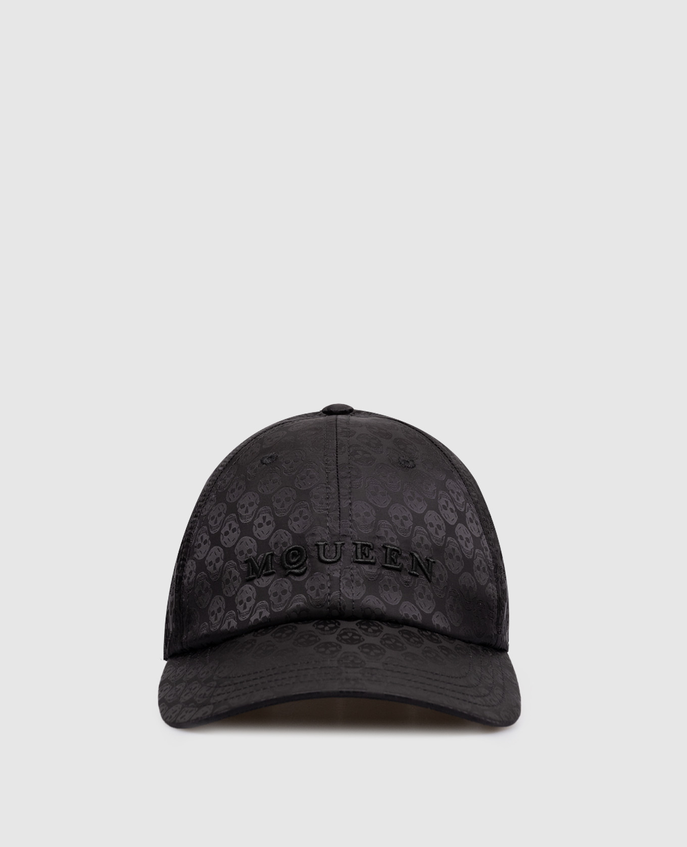 Black cap with textured logo Alexander McQueen
Black cap with textured logo Alexander McQueen