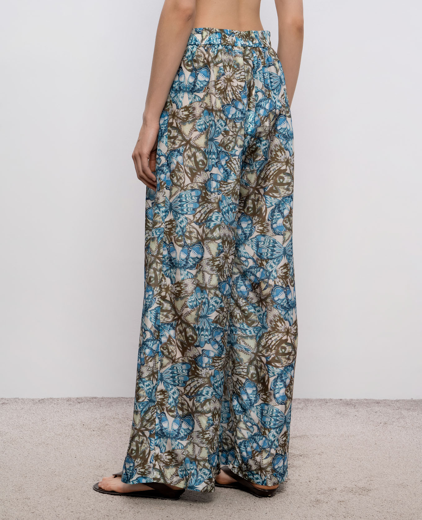 Aspen printed silk pants Momoni, Light blue
Aspen printed silk pants Momoni, Light blue
