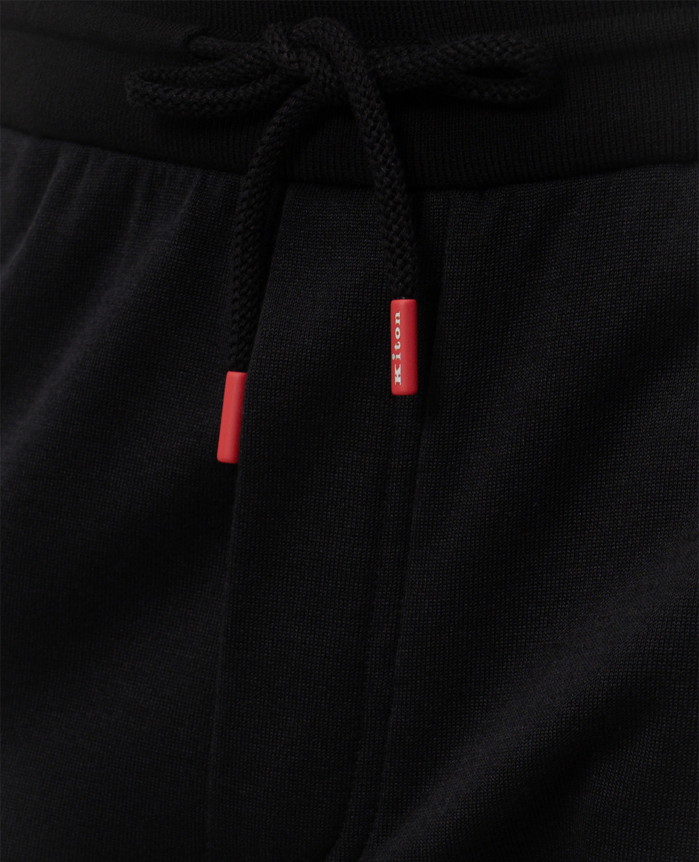 Black silk joggers Kiton
Black silk joggers Kiton