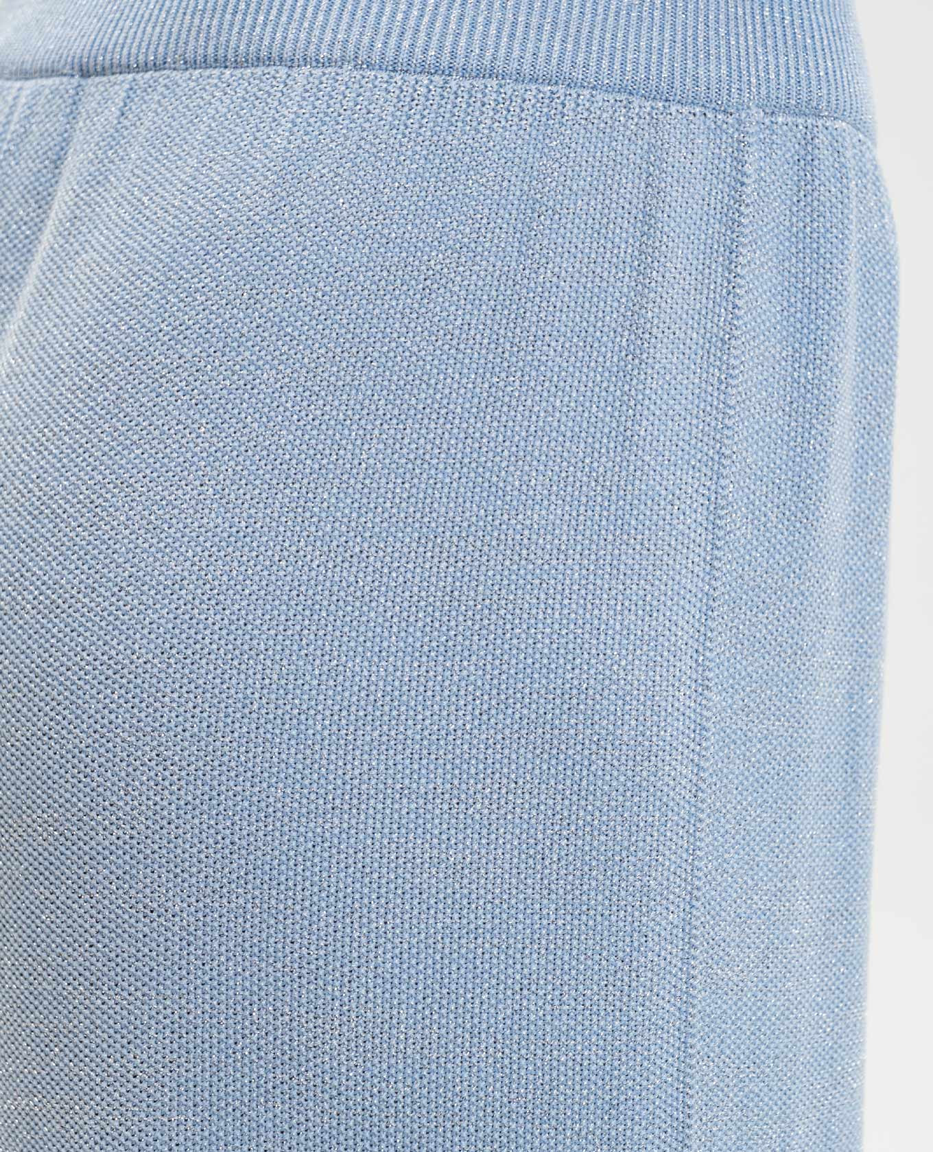 Blue pants with lurex Fabiana Filippi, Light blue
Blue pants with lurex Fabiana Filippi, Light blue
