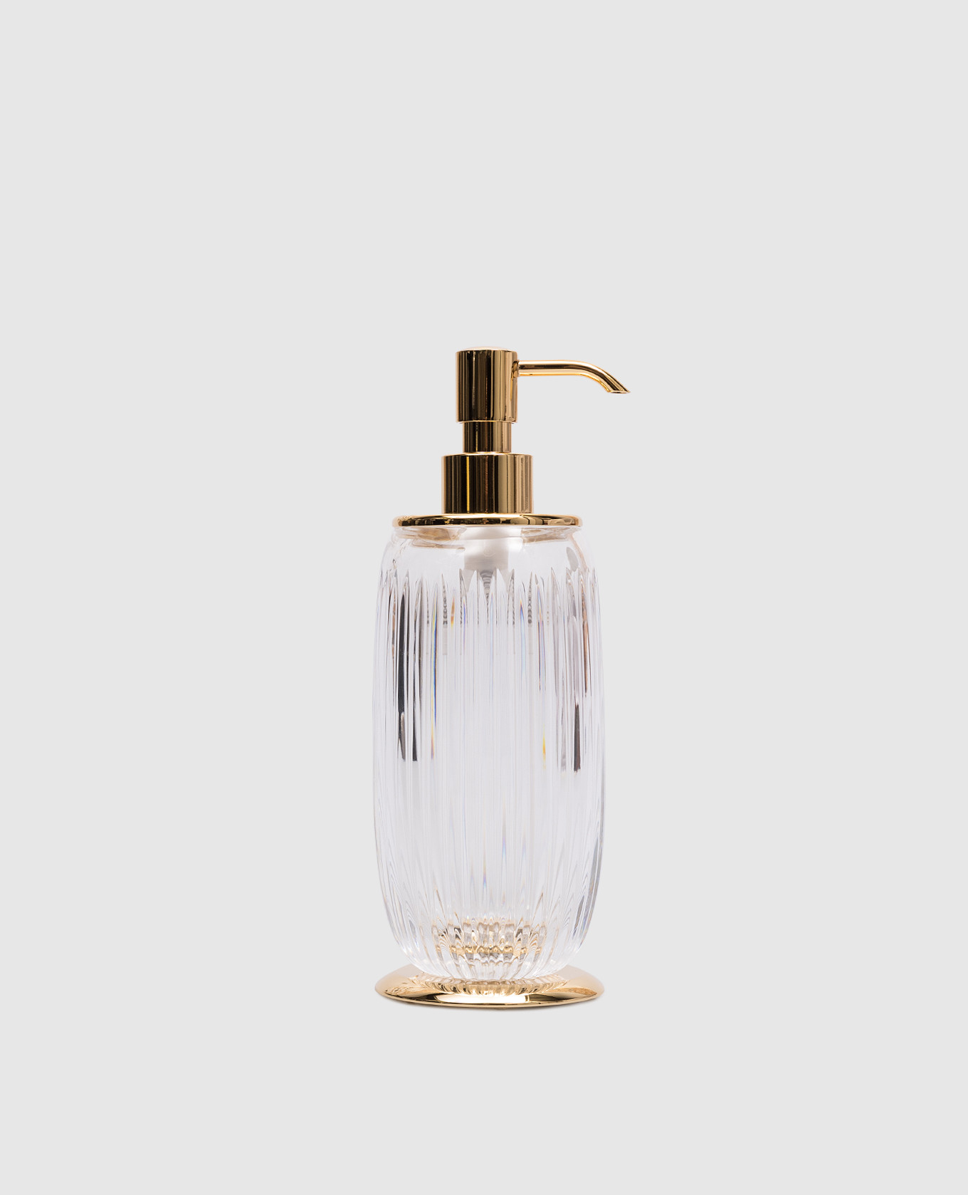 Crystal liquid soap dispenser Elegance Treesseci, Transparent
Crystal liquid soap dispenser Elegance Treesseci, Transparent